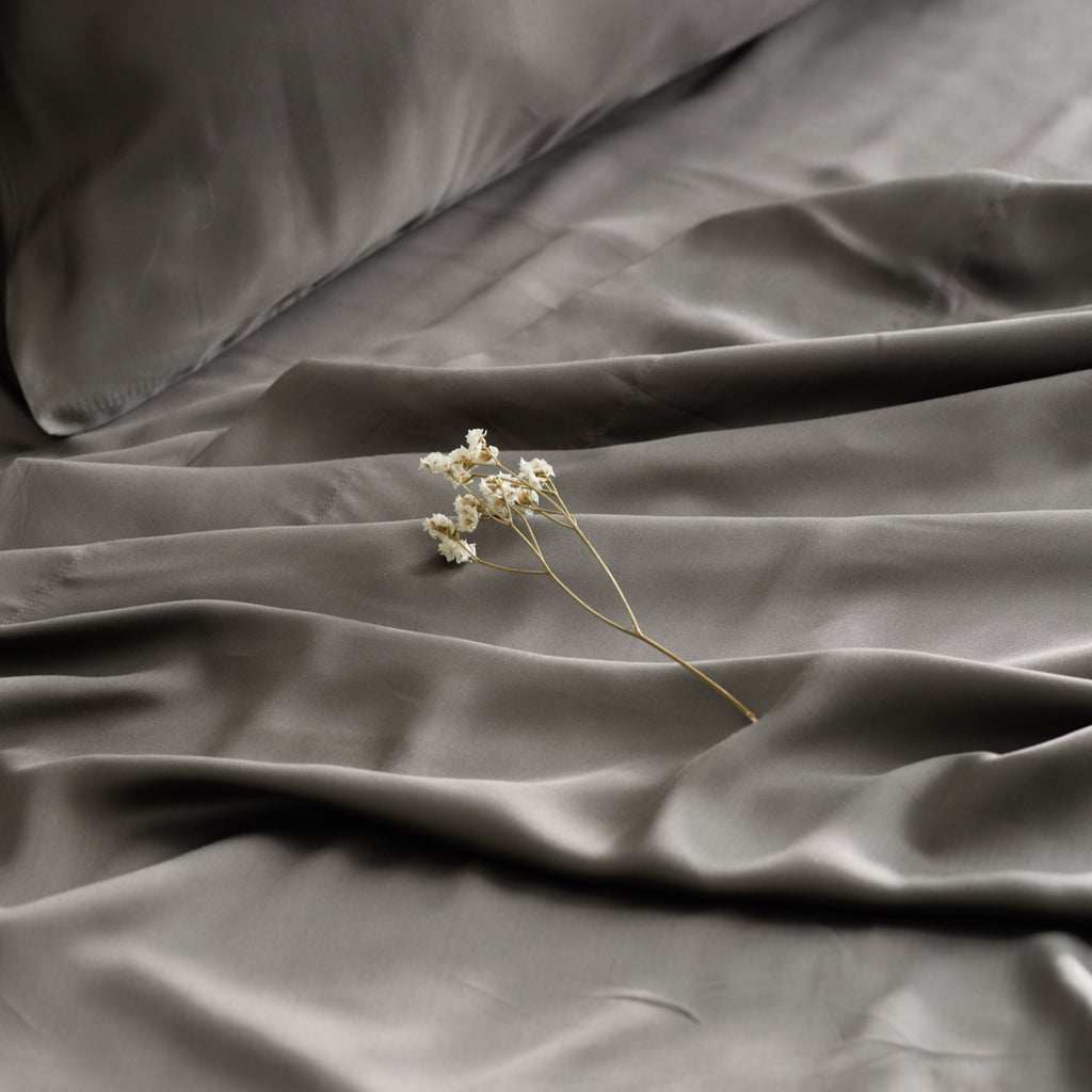 Organic Bamboo Sateen Duvet Cover Set
