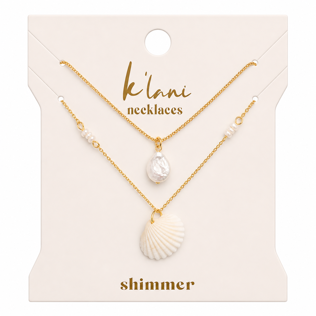 Shimmer Necklace Set