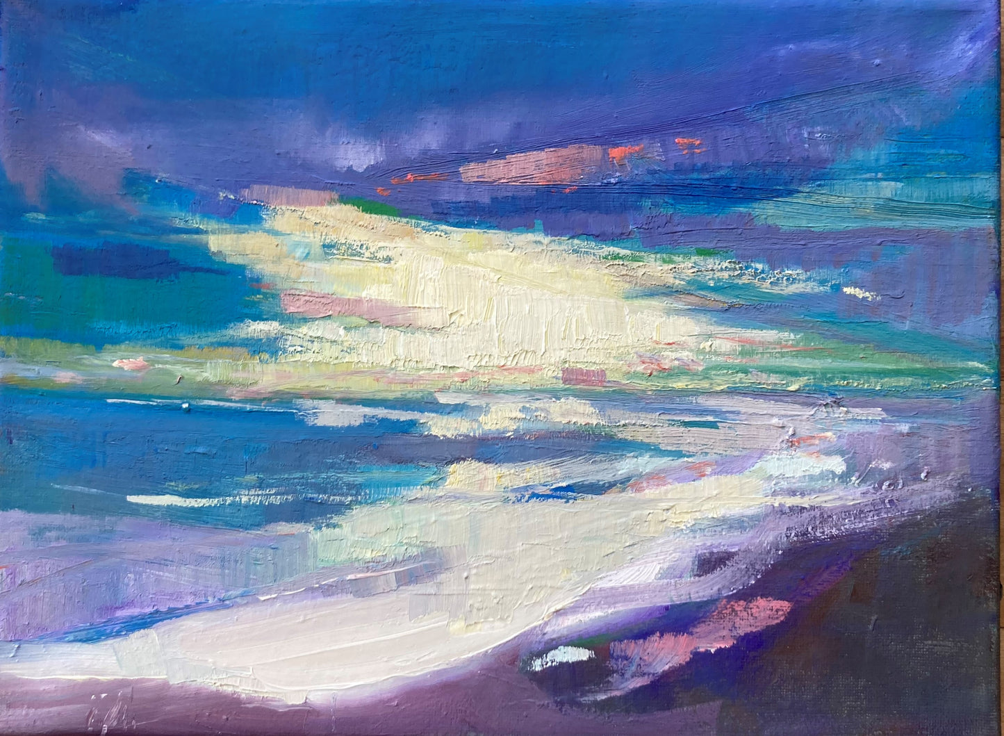 Winter Light - Original Oil Painting by Peg Connery-Boyd