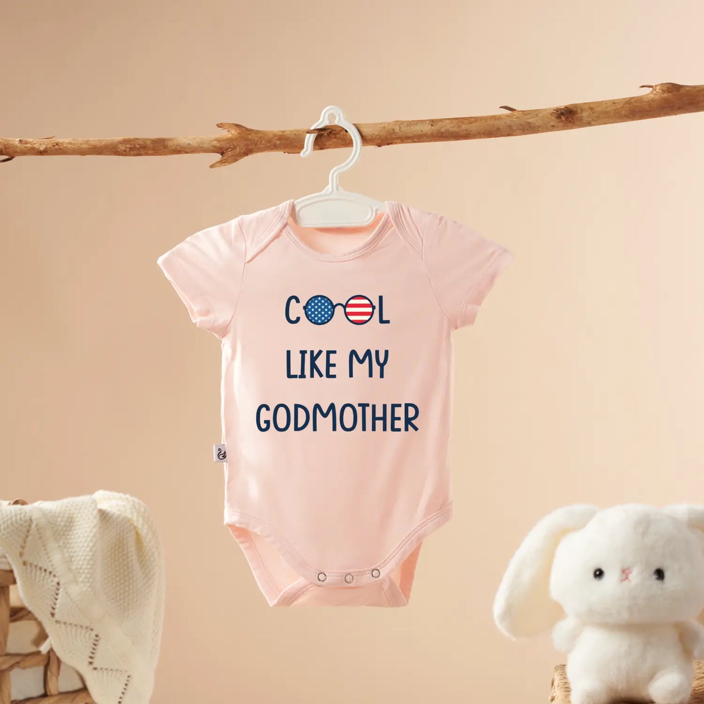 Cool Like My Godmother Baby Onesie