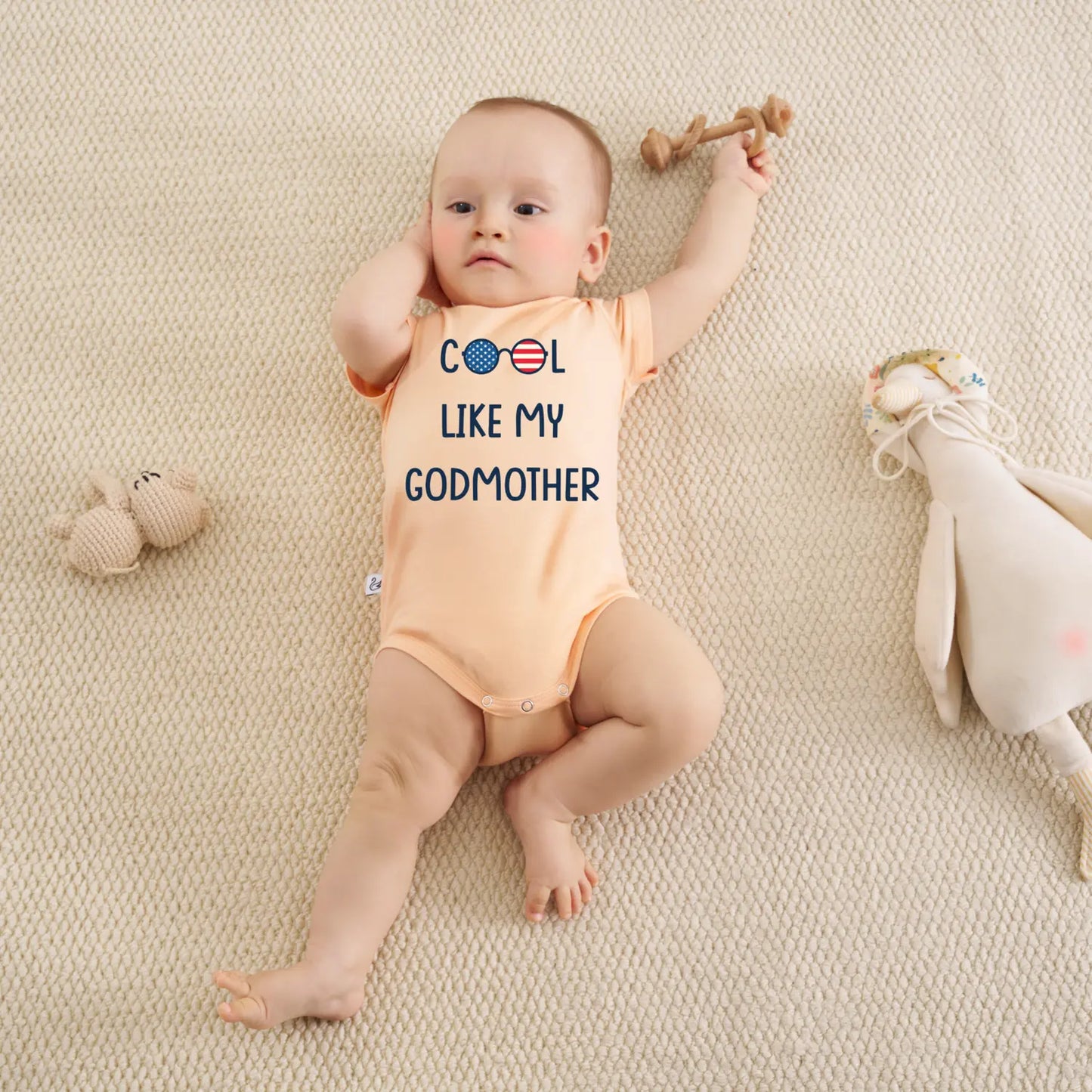 Cool Like My Godmother Baby Onesie