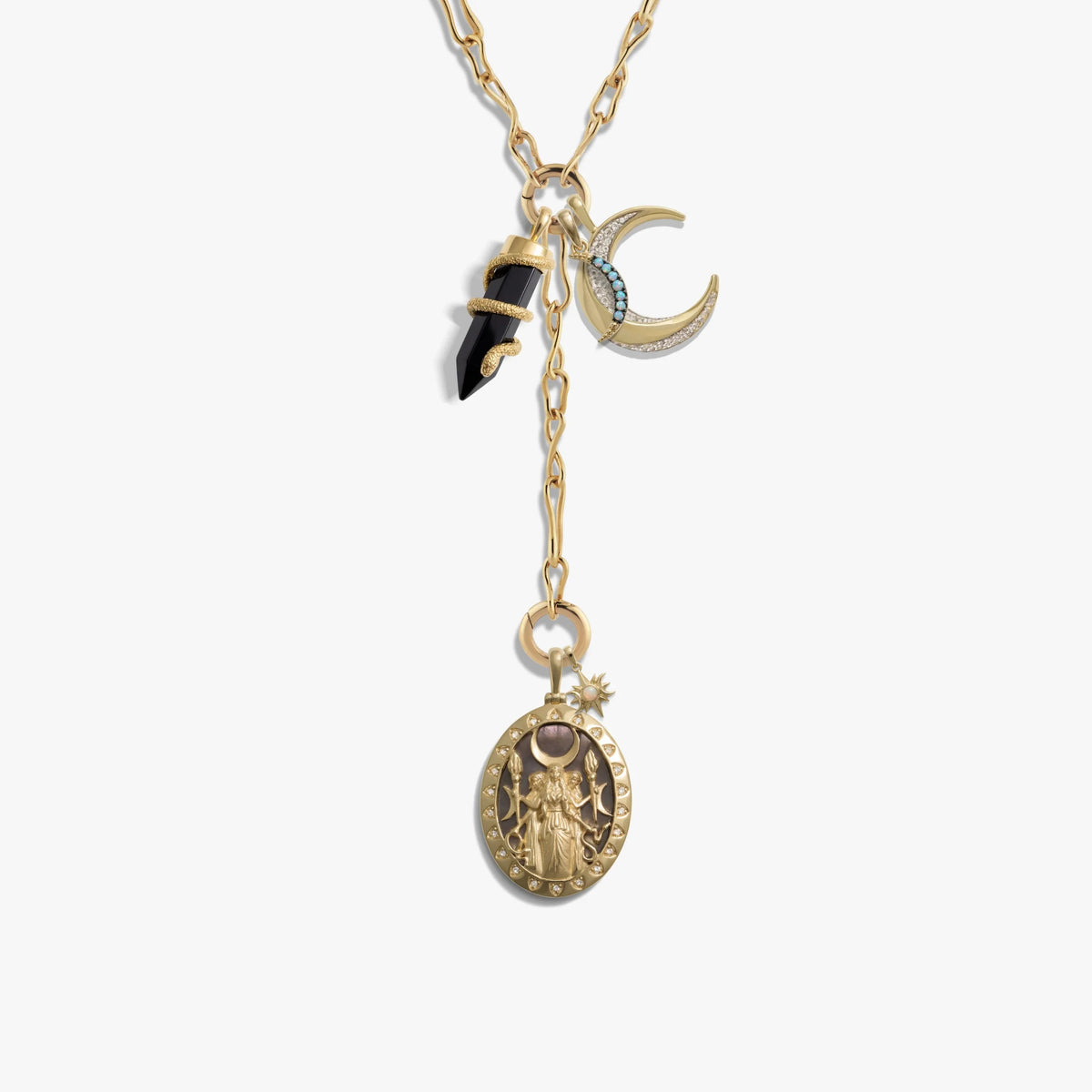 Molten Charm Lariat