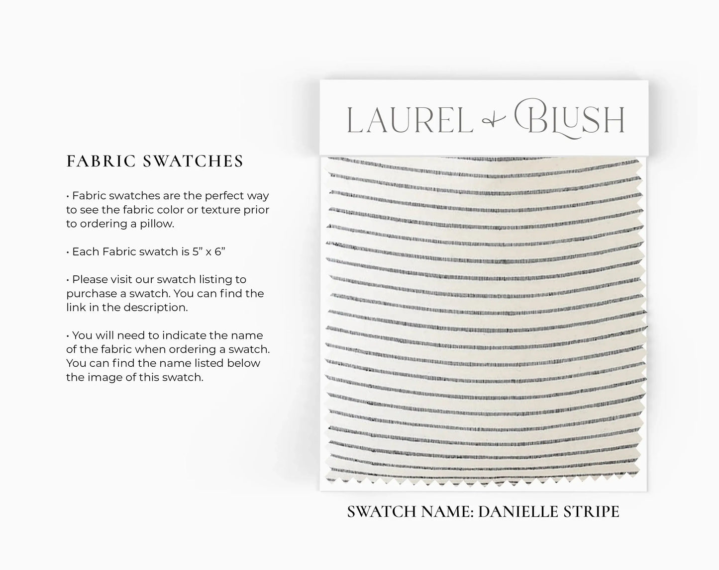 Danielle Stripe Throw Pillow
