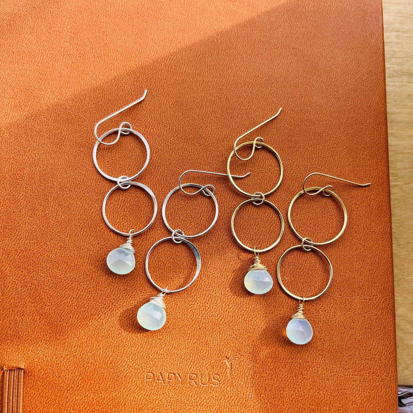 SAL CHALCEDONY EARRINGS