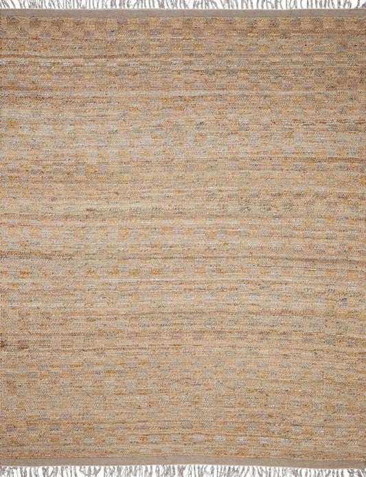 Lonut Checkered Jute Area Rug - Clearance