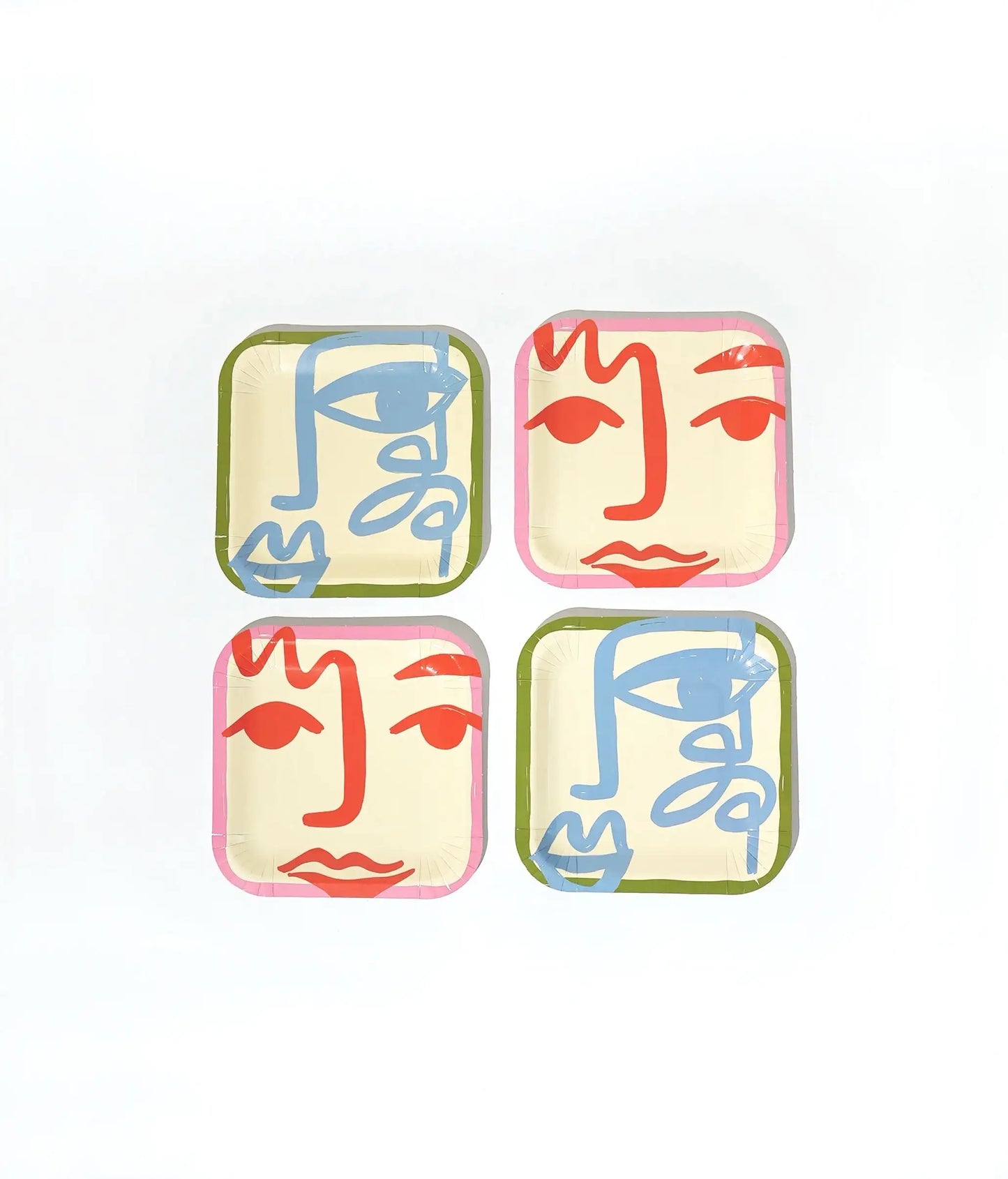 Art Birthday Party Supplies Pack (Serves 12) | Modern Painting Theme Kids Party Kit | Plates, Cups & Napkins Set