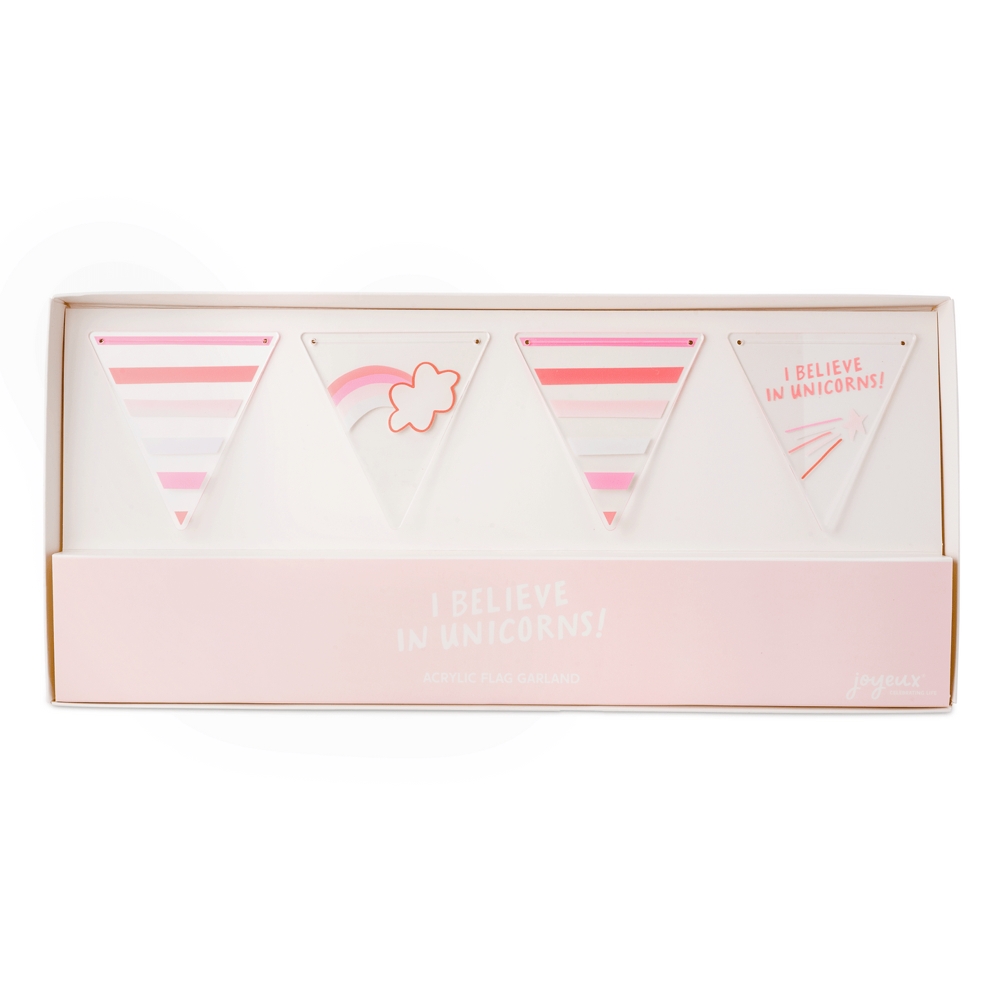 I Believe in Unicorns Acrylic Garland