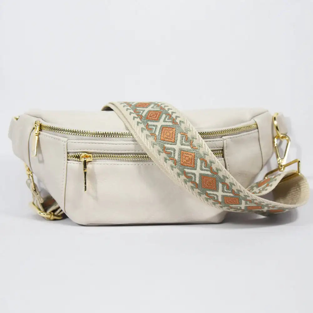 The Soho | Dual Zipper Sling Bag