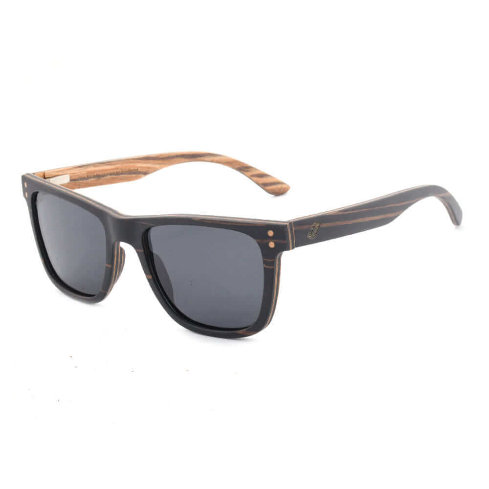 Benja - Wooden Veneer Sunglasses