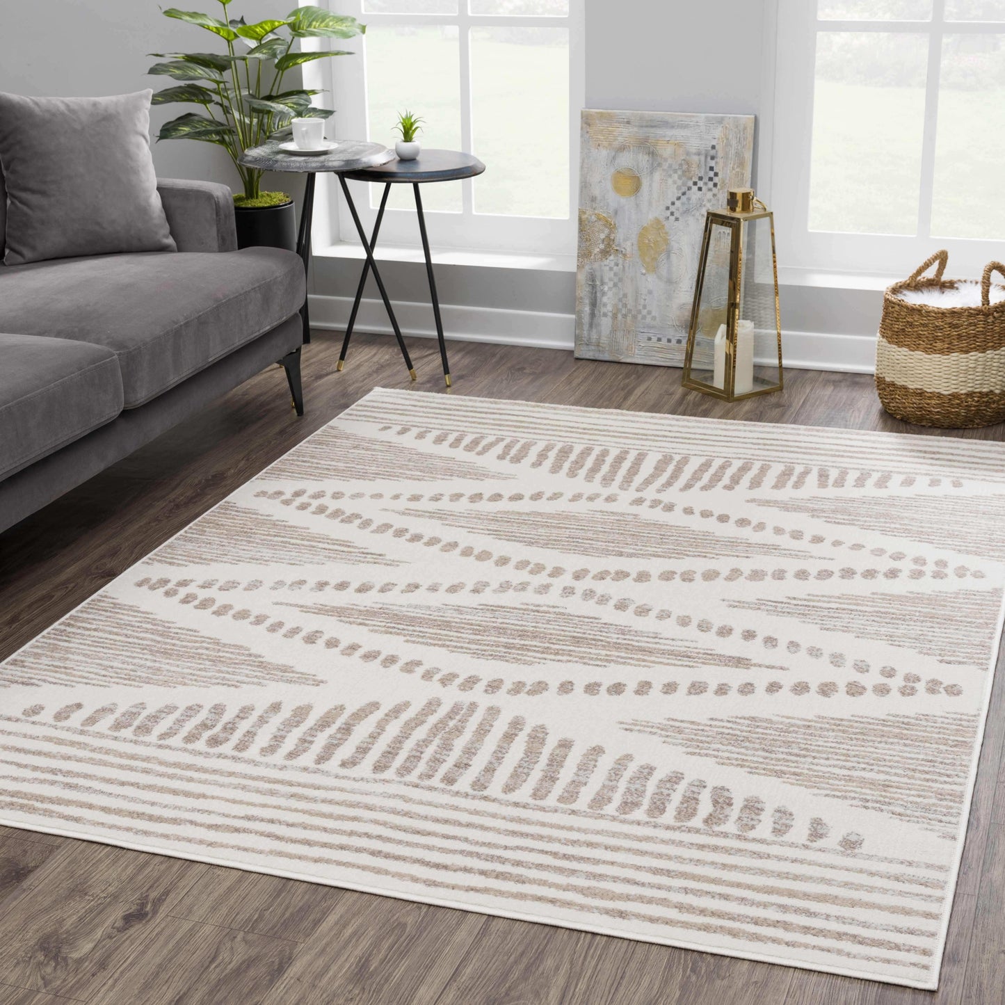 Tigrisis Beige 2328 Area Rug - Clearance