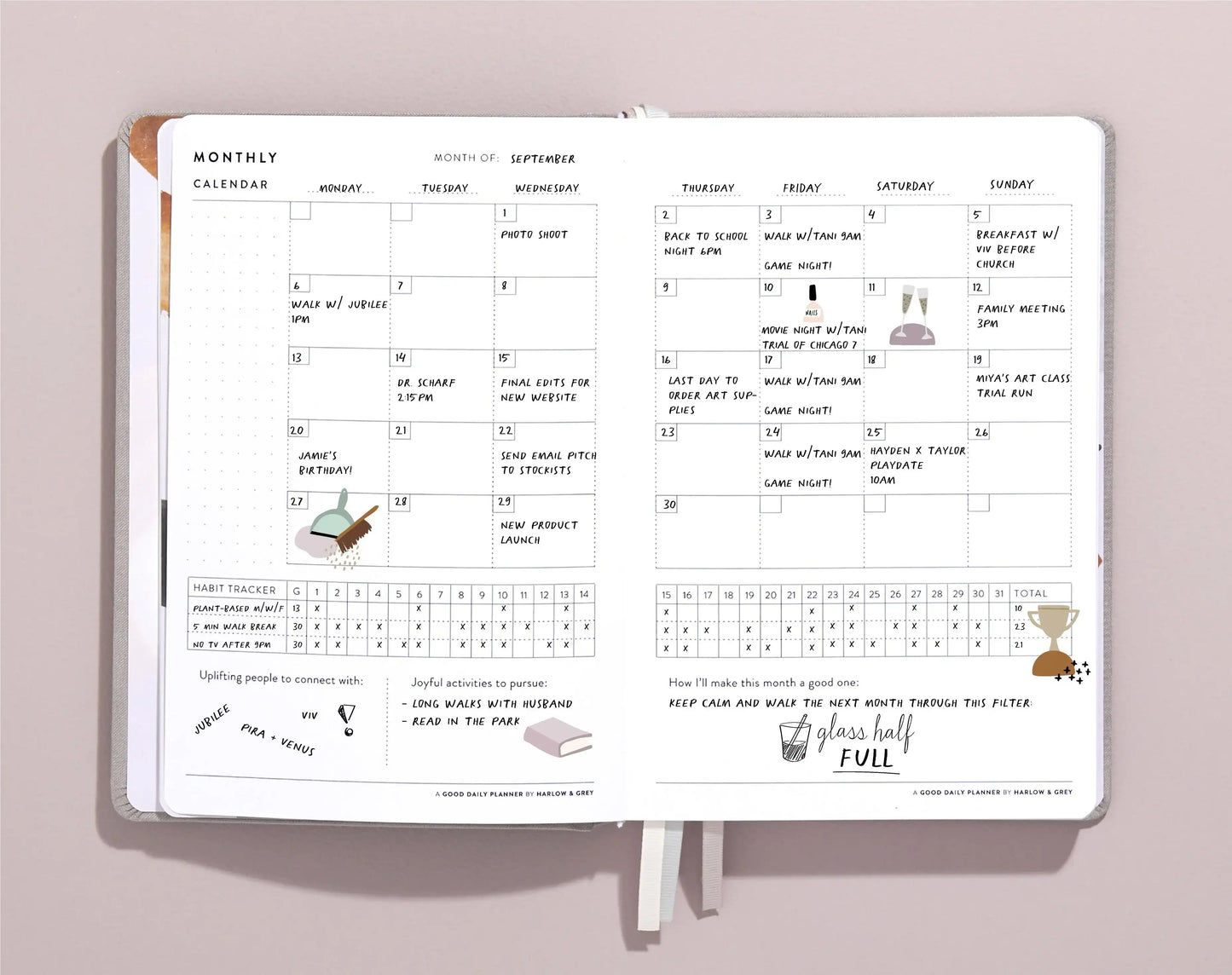 A Good Daily Planner (6-months undated)