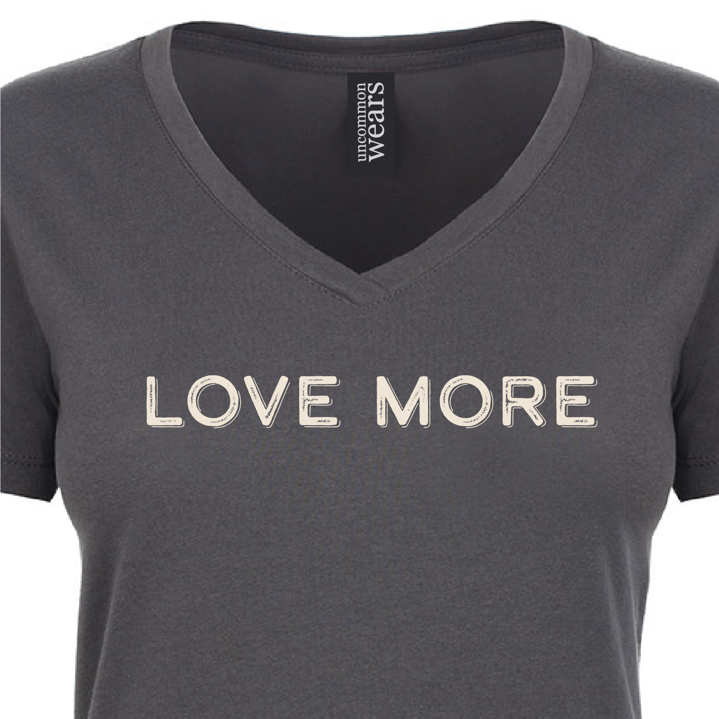 Love More Dark Gray T-Shirt - 002
