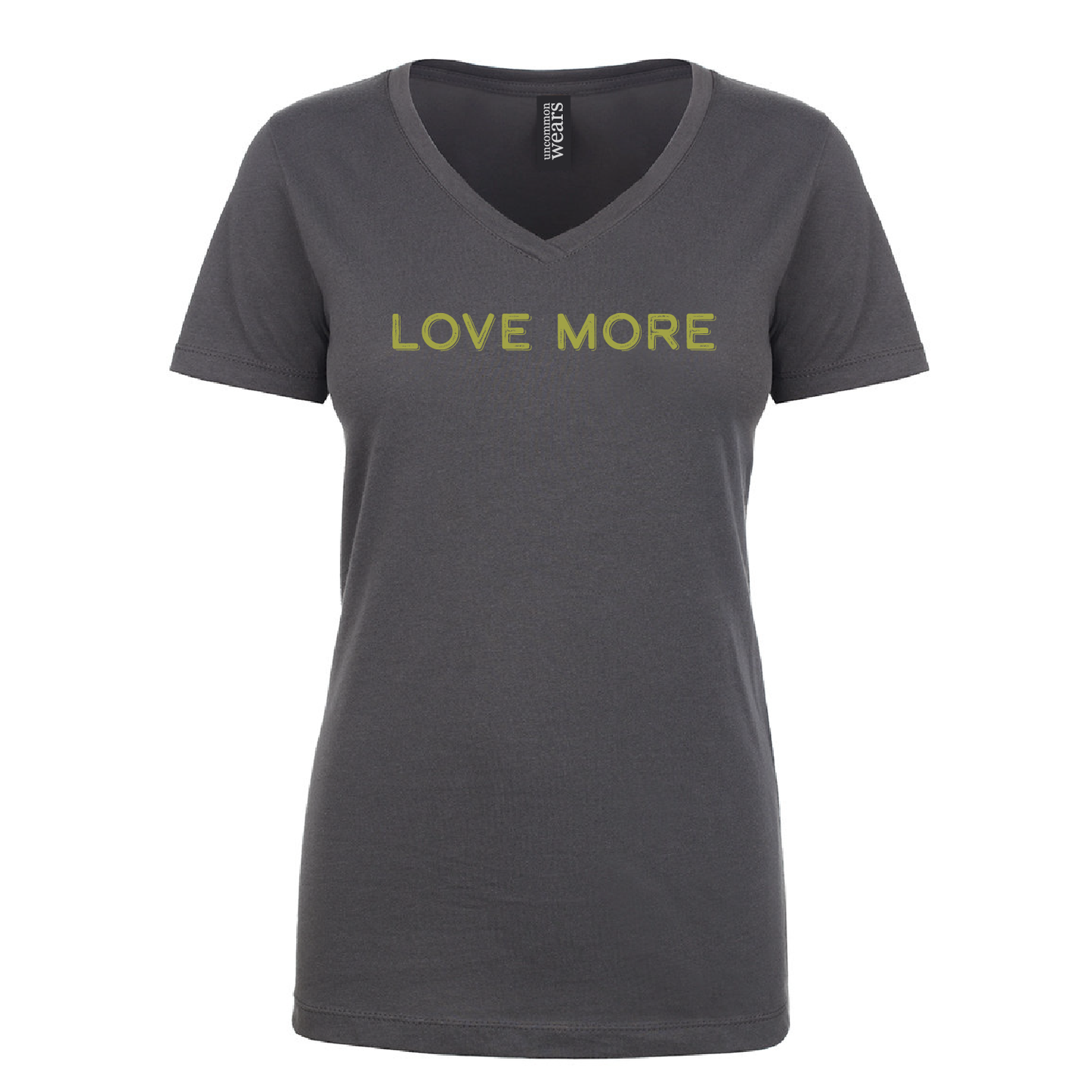 Love More Dark Gray T-Shirt - 014