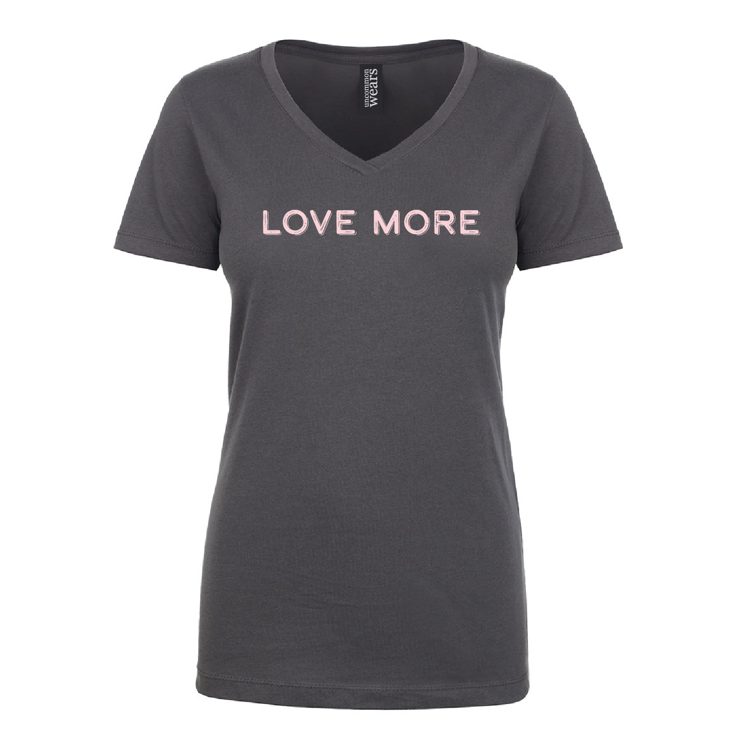 Love More Dark Gray T-Shirt - 072