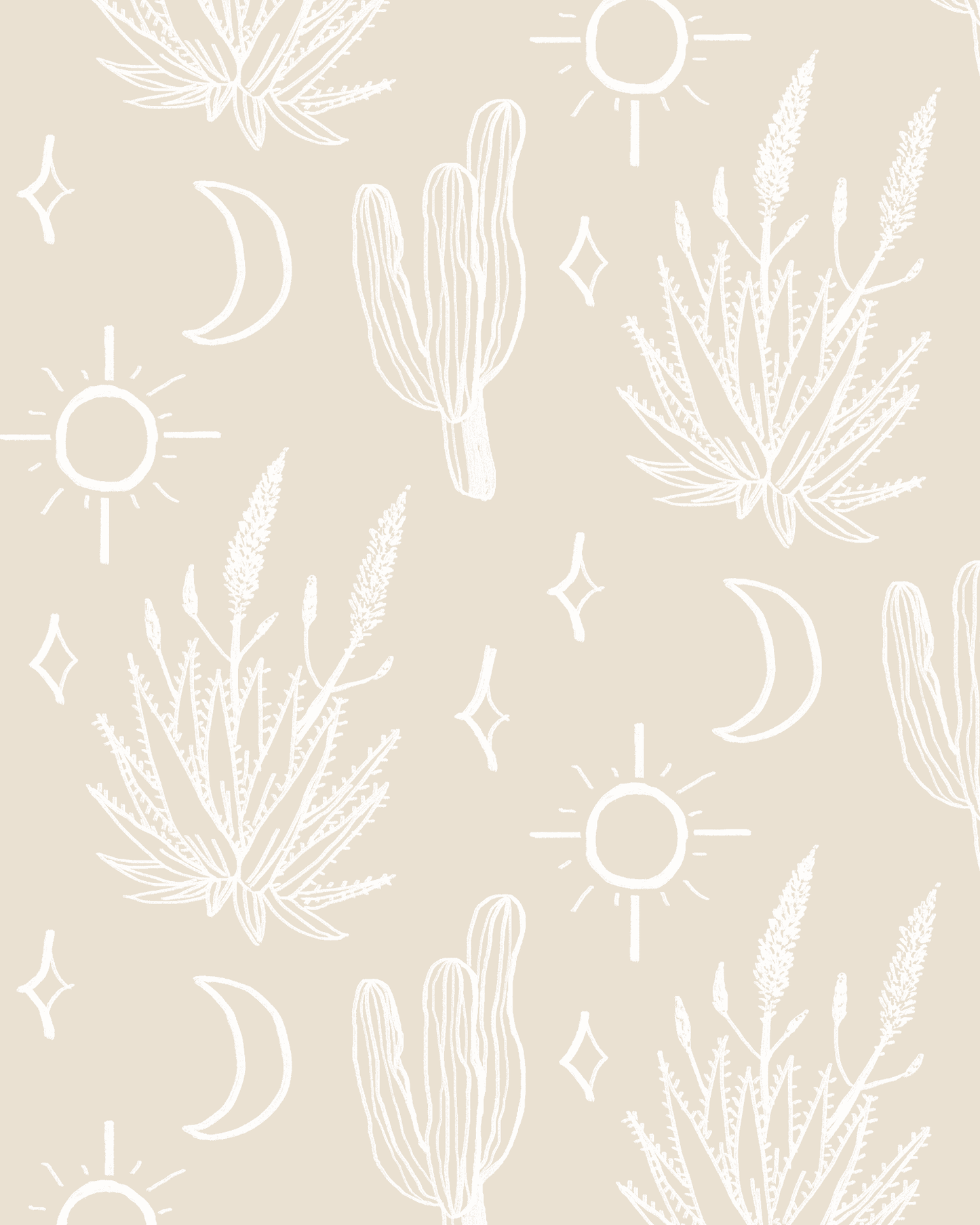 Desert Sky Wallpaper, sand and white