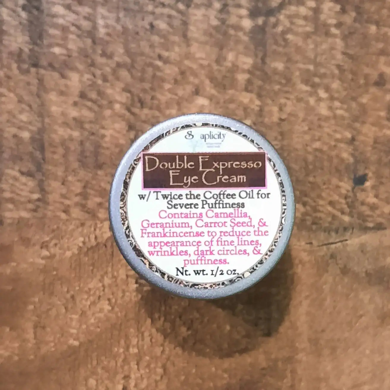 Double Expresso All-Natural Eye Cream