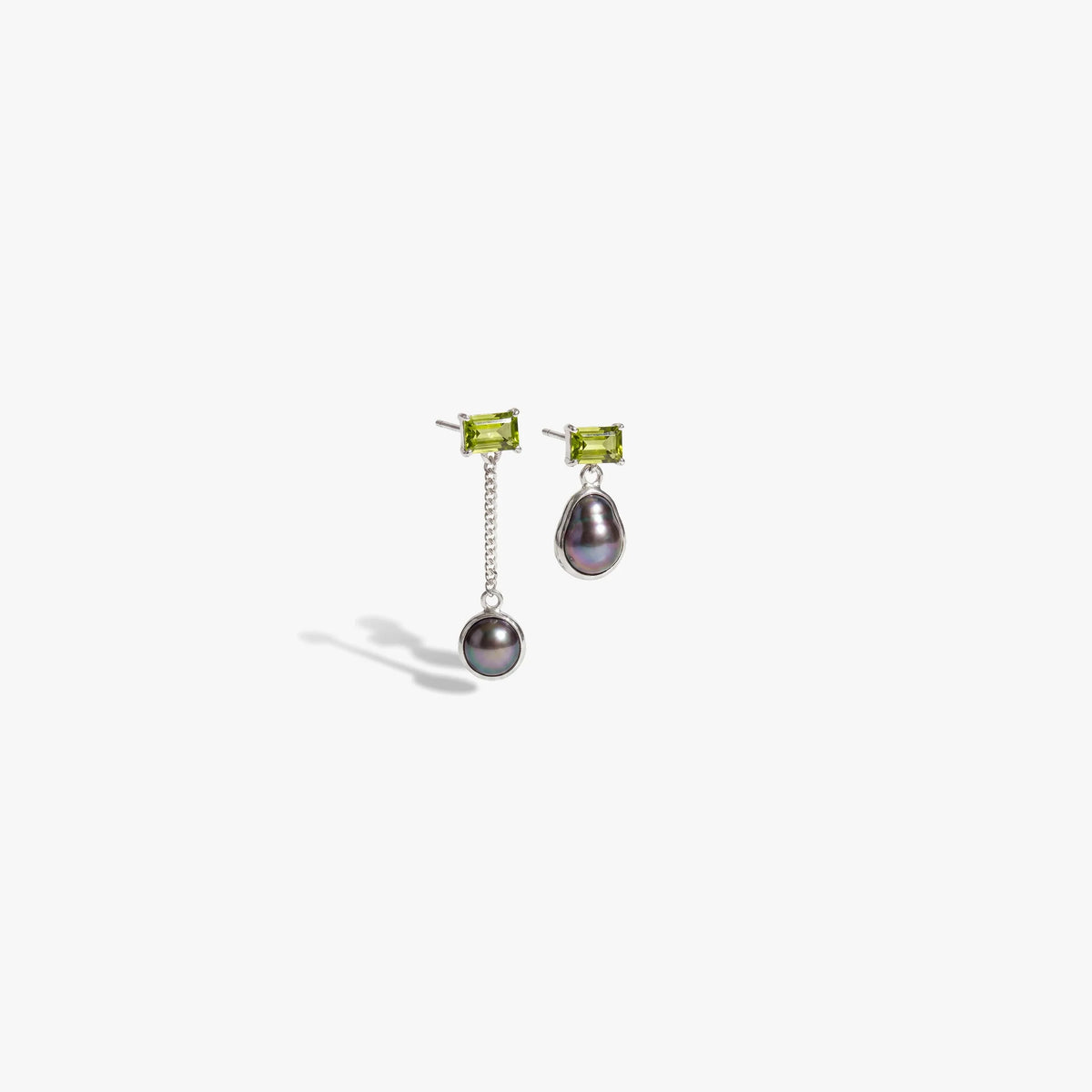 Molten Pearl Earrings