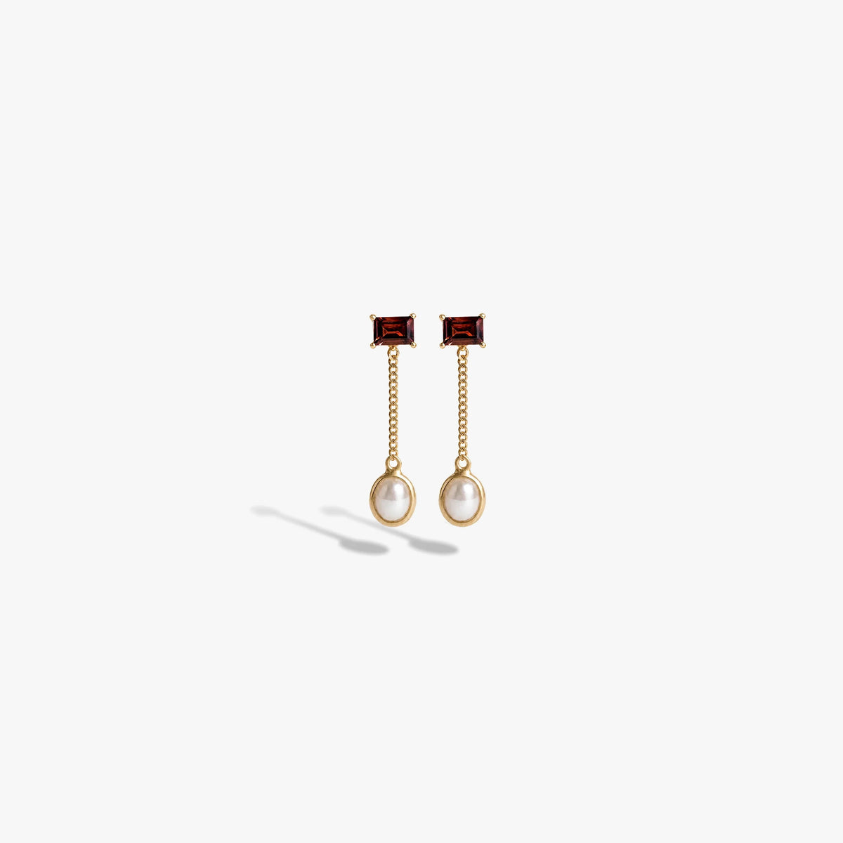Molten Pearl Earrings
