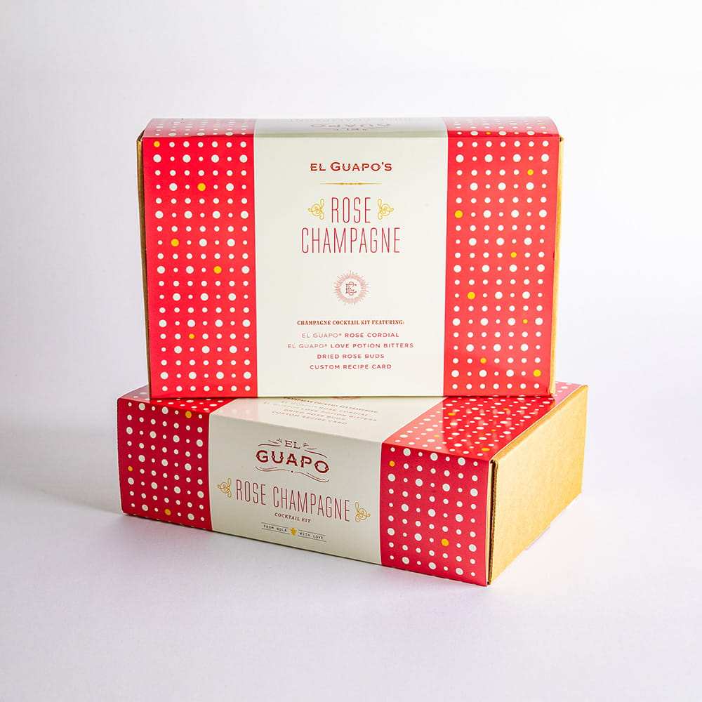 Rose Champagne Cocktail Kit 🌹