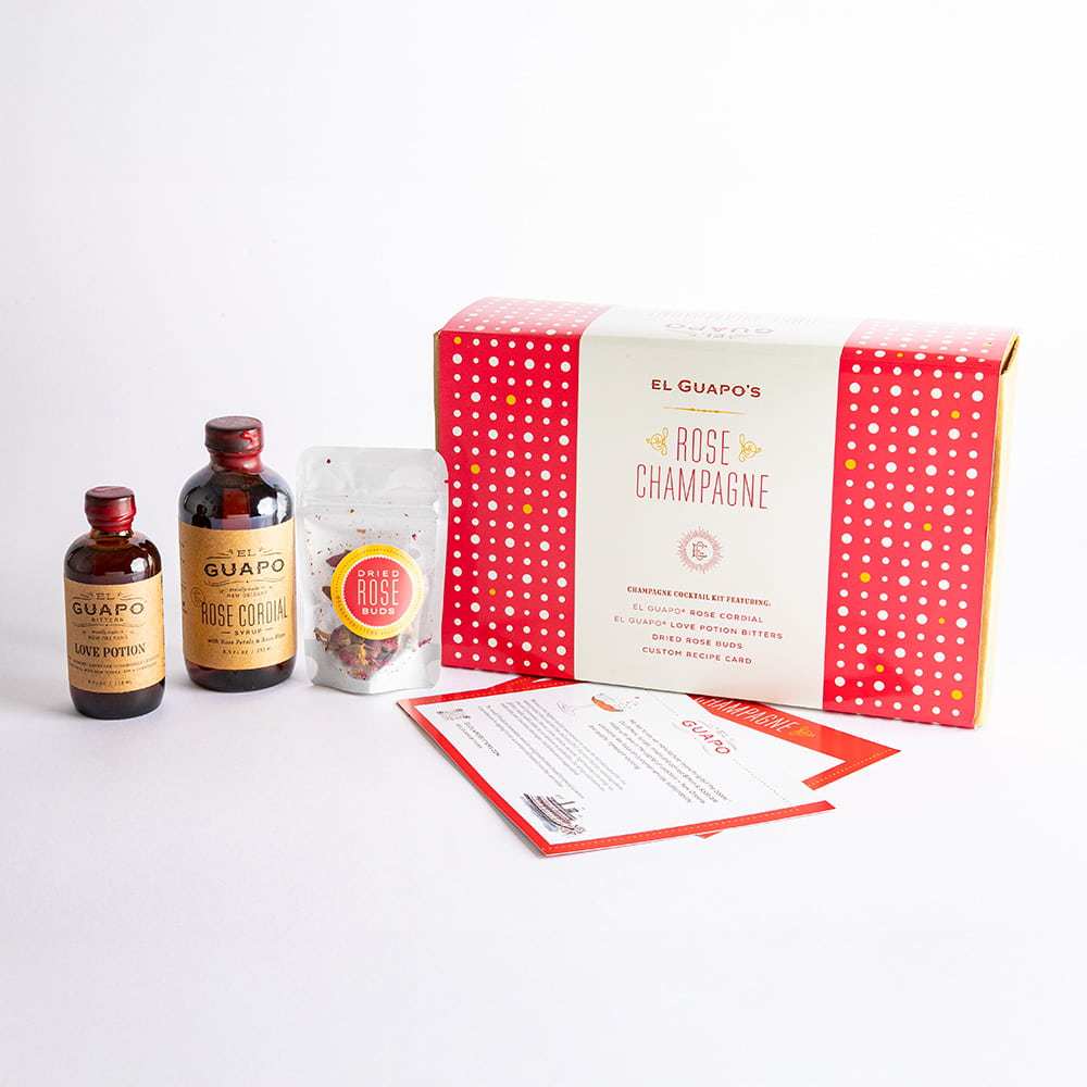 Rose Champagne Cocktail Kit 🌹