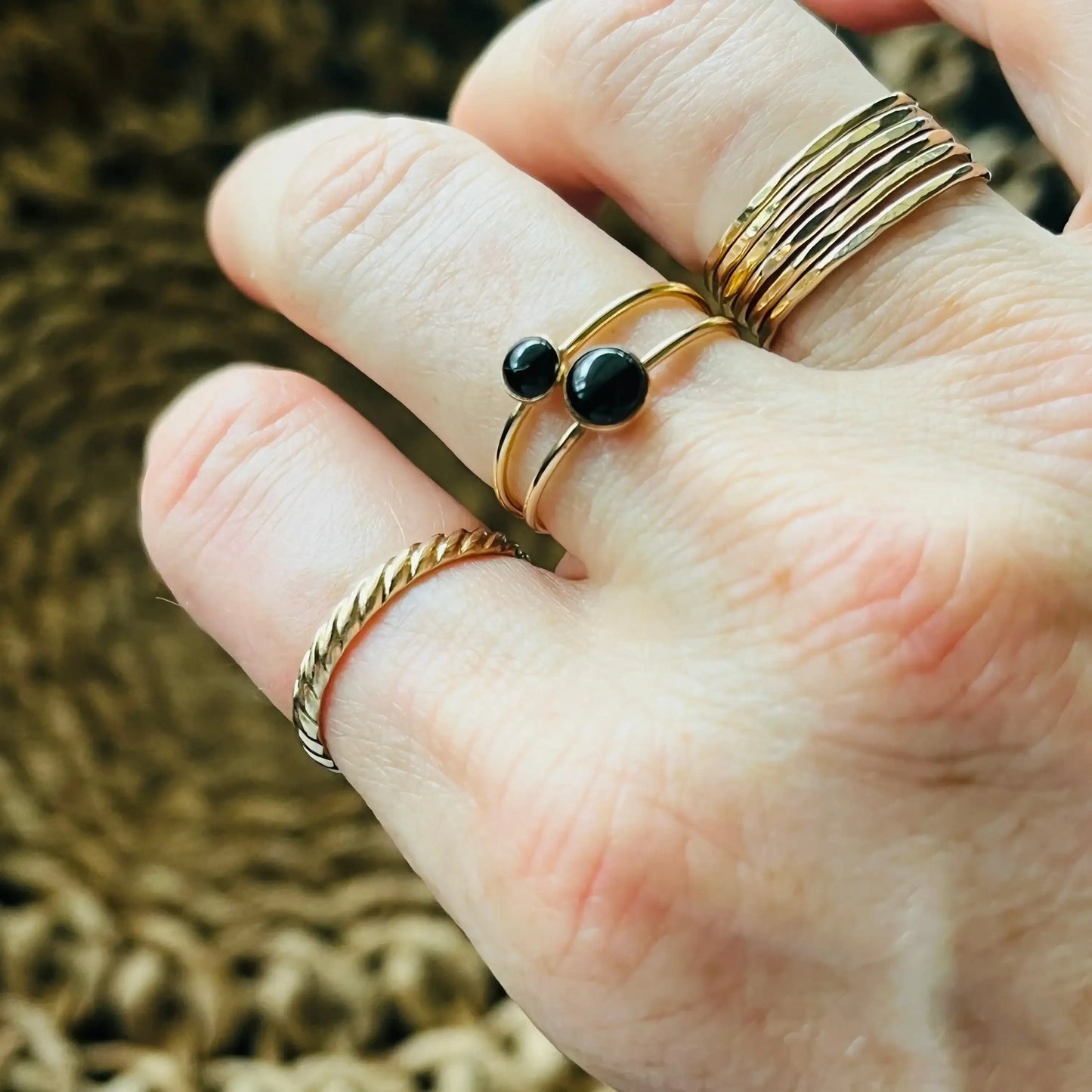 SHORE BAND RING