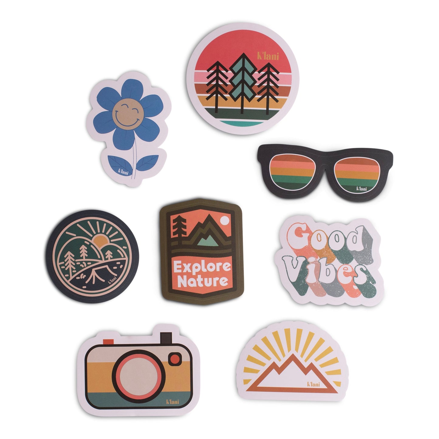 K'lani Stickers - Mountain Pack