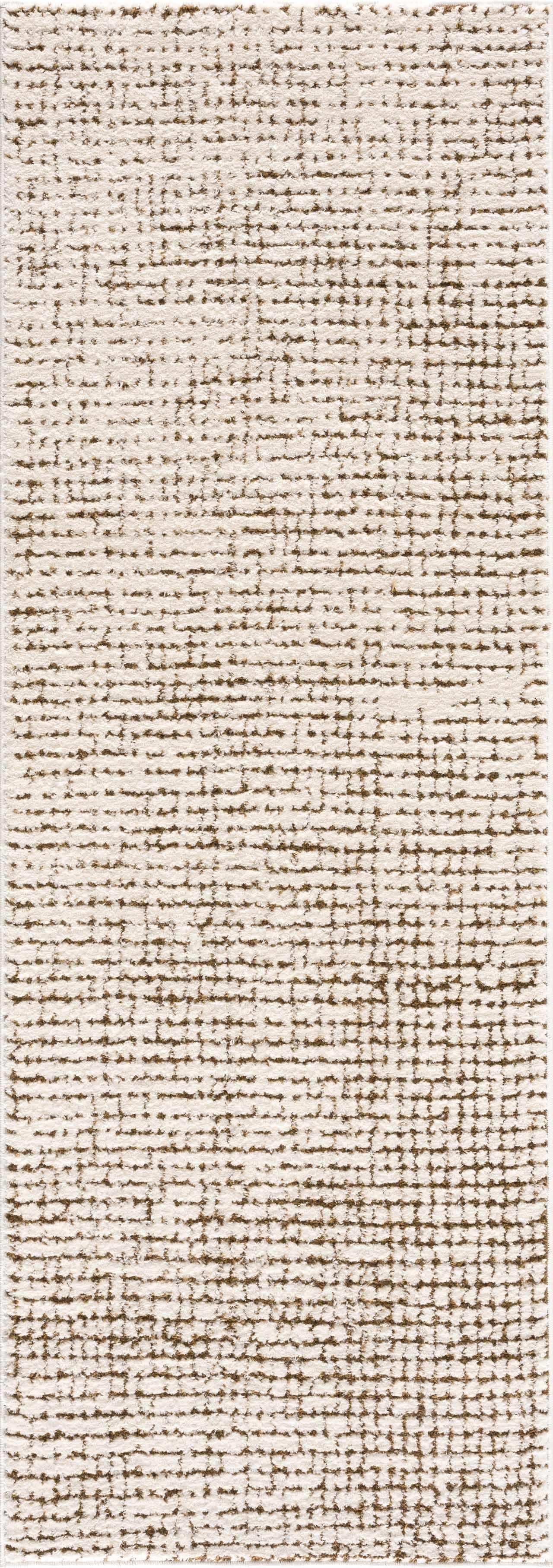 Keita Cream & Brown Area Rug