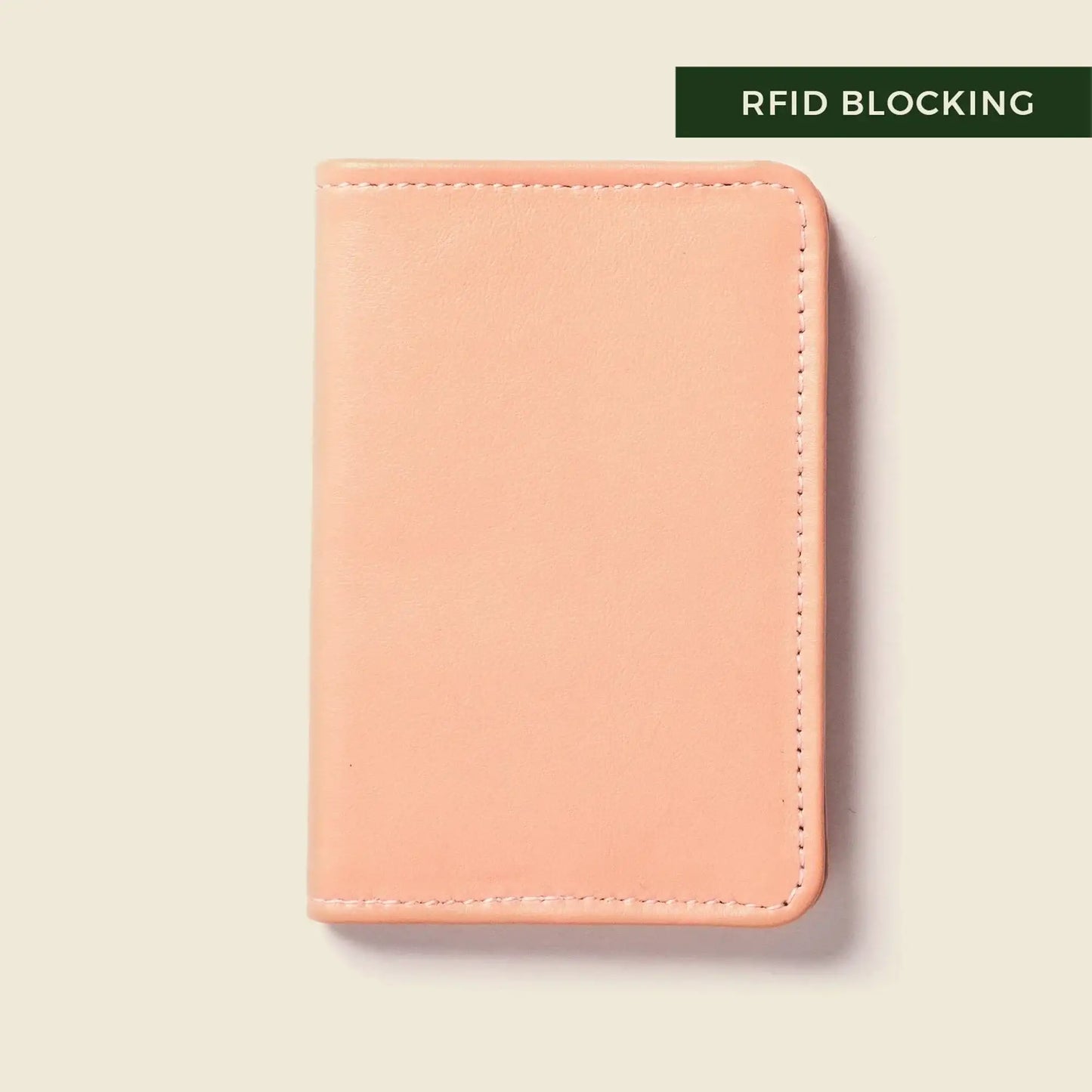 Compact Bifold with RFID Protection - Soft Pink