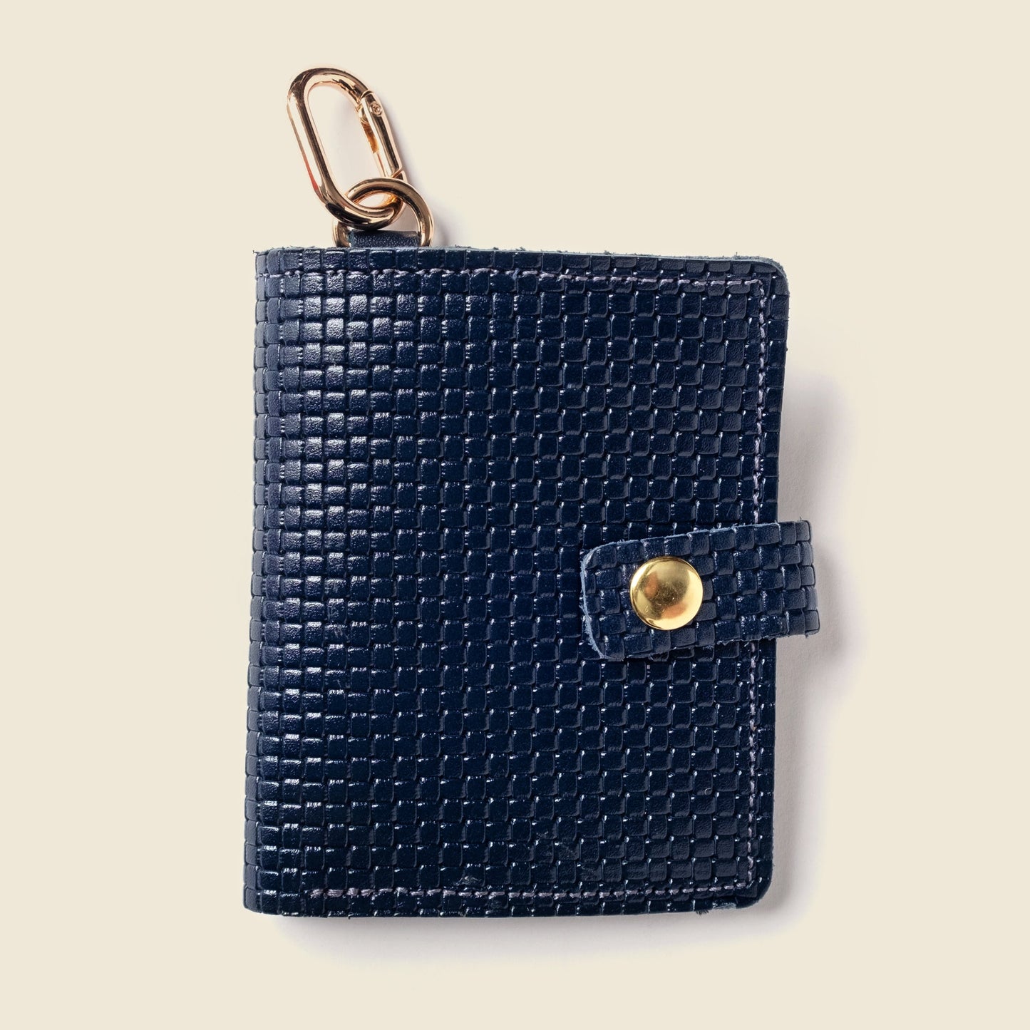 Wallet with Snap and Key Ring - Navy Limited Edition