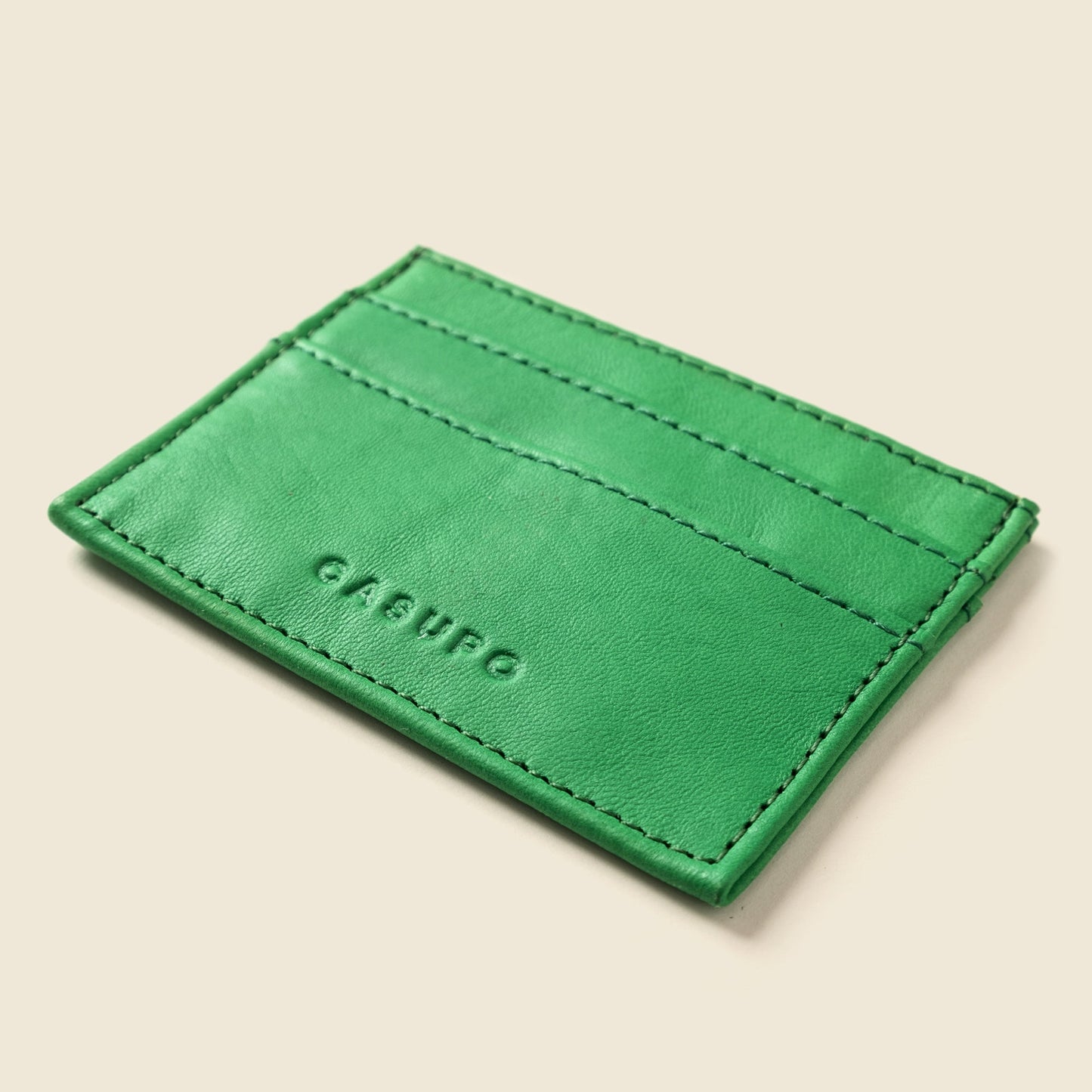 Slim Card Holder Wallet With RFID Protection - Green