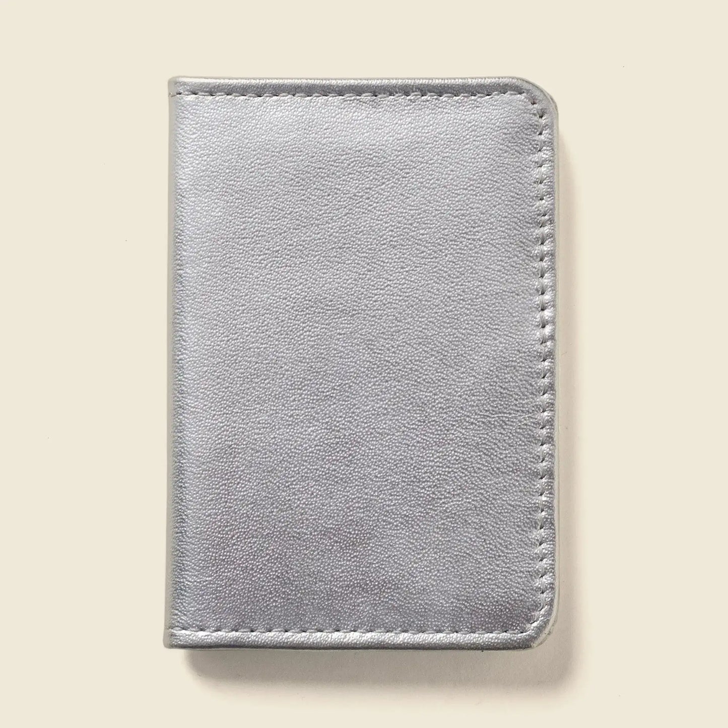 Compact Bifold with RFID Protection - Silver
