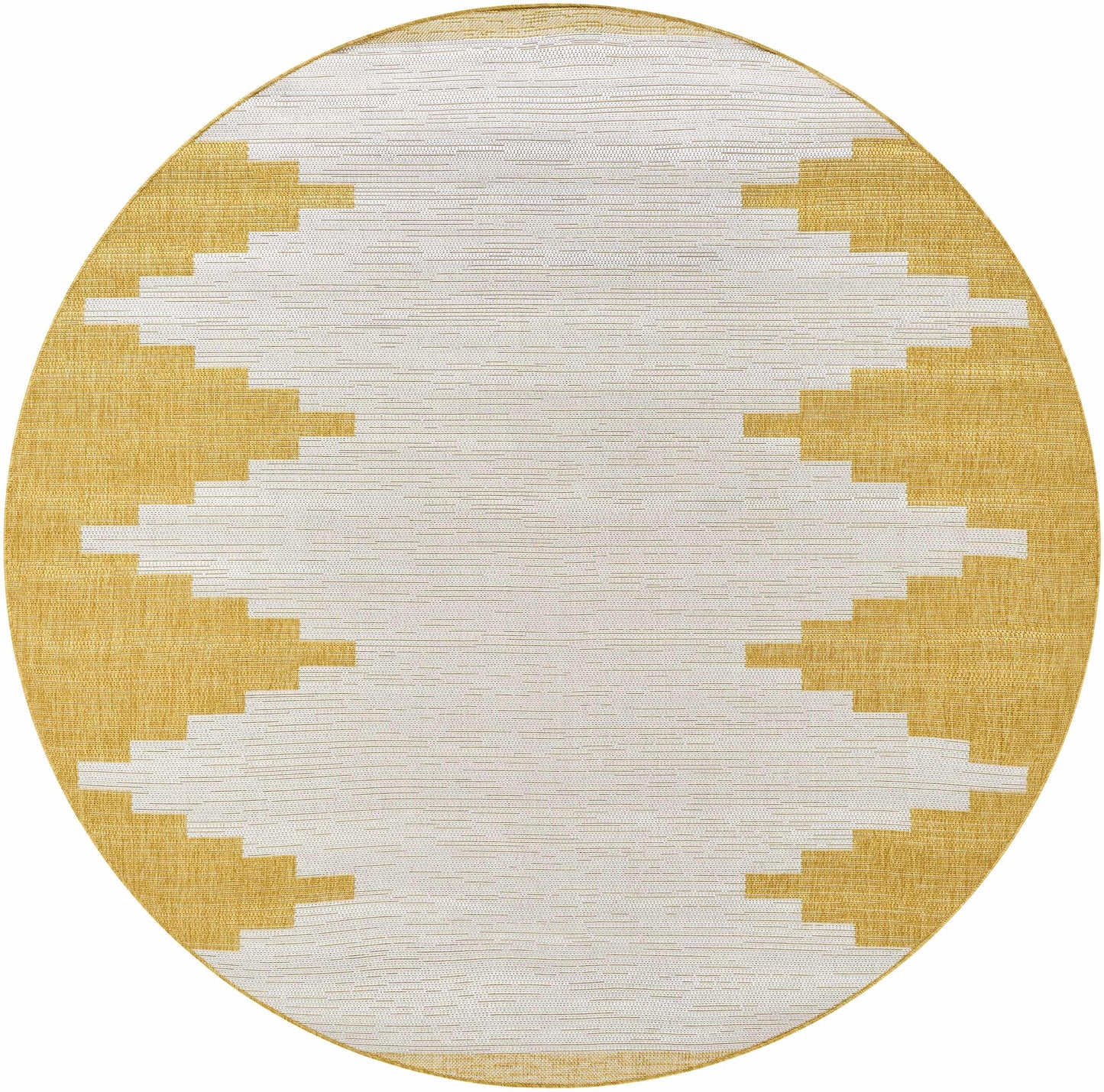 Djugun Yellow Outdoor Rug - Clearance