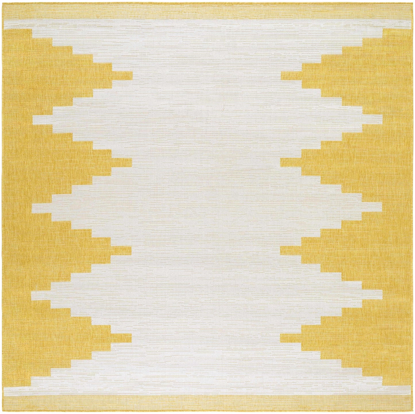 Djugun Yellow Outdoor Rug - Clearance