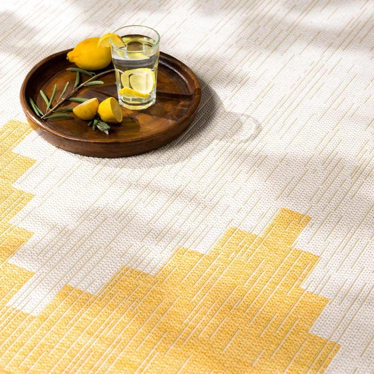 Djugun Yellow Outdoor Rug - Clearance