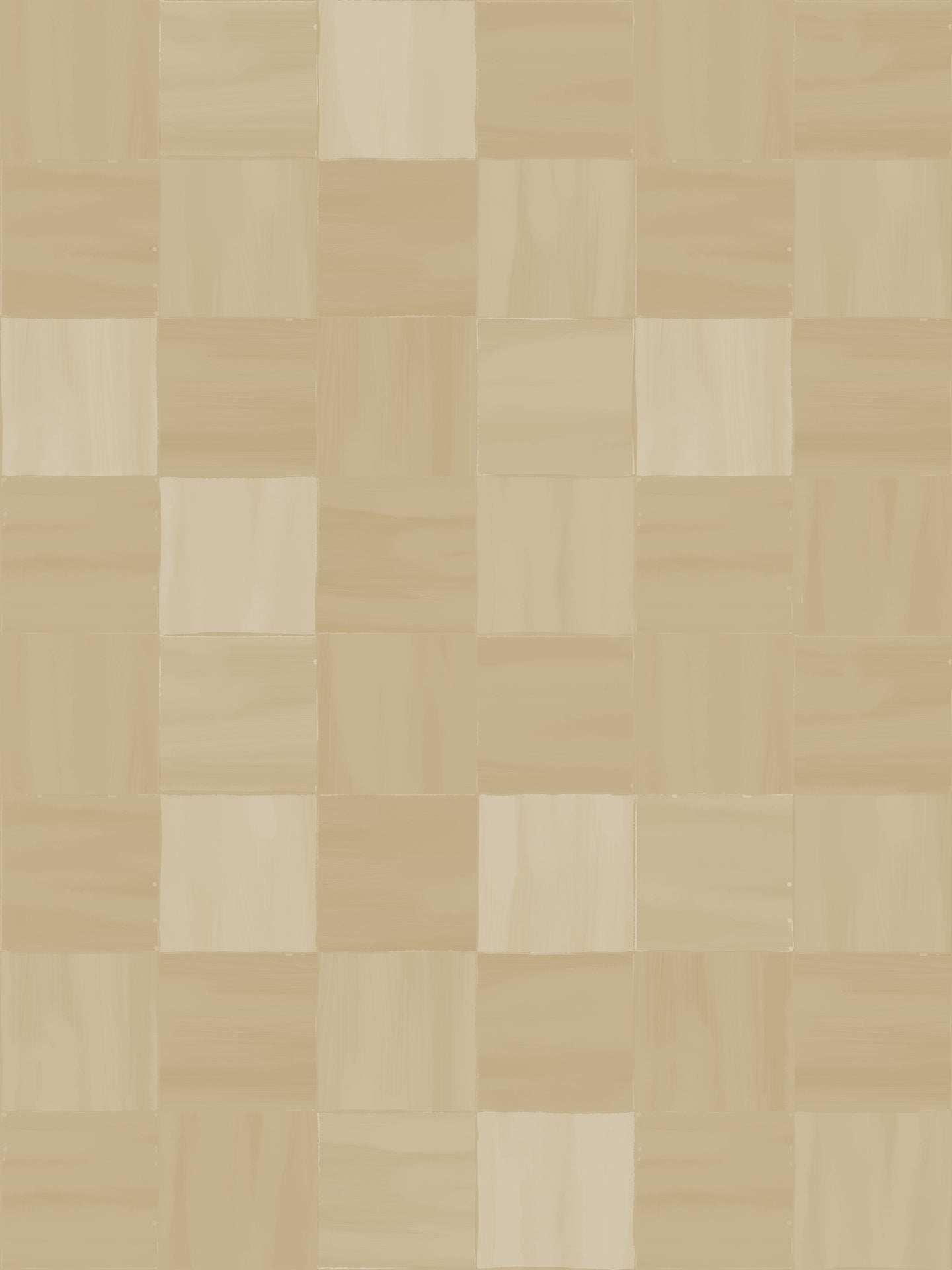 Zellige Wallpaper, tan