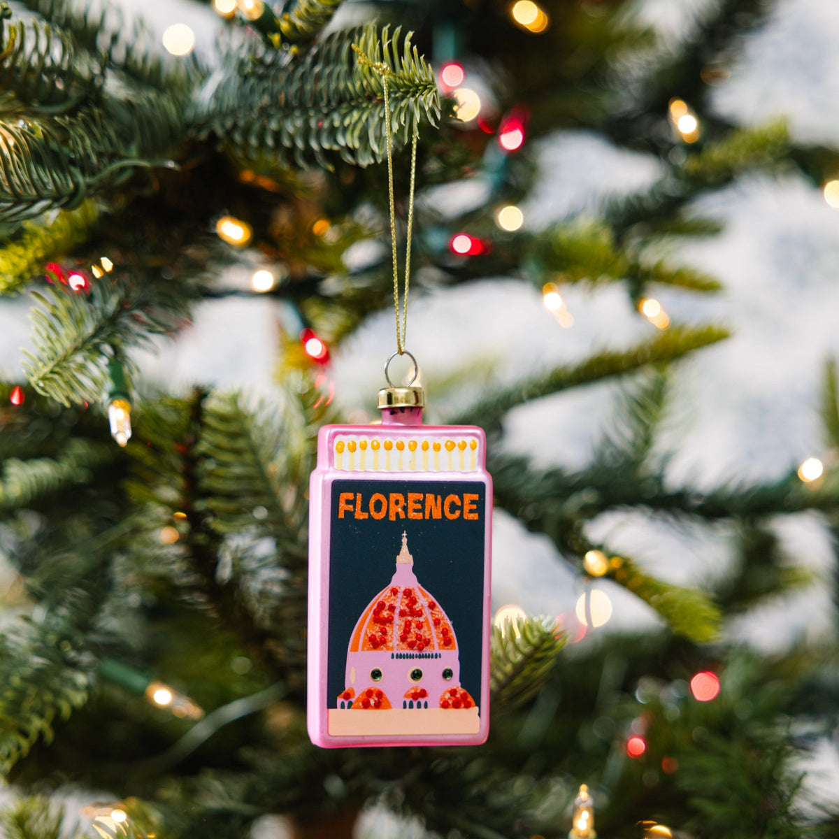 Matchbook Ornament - Florence