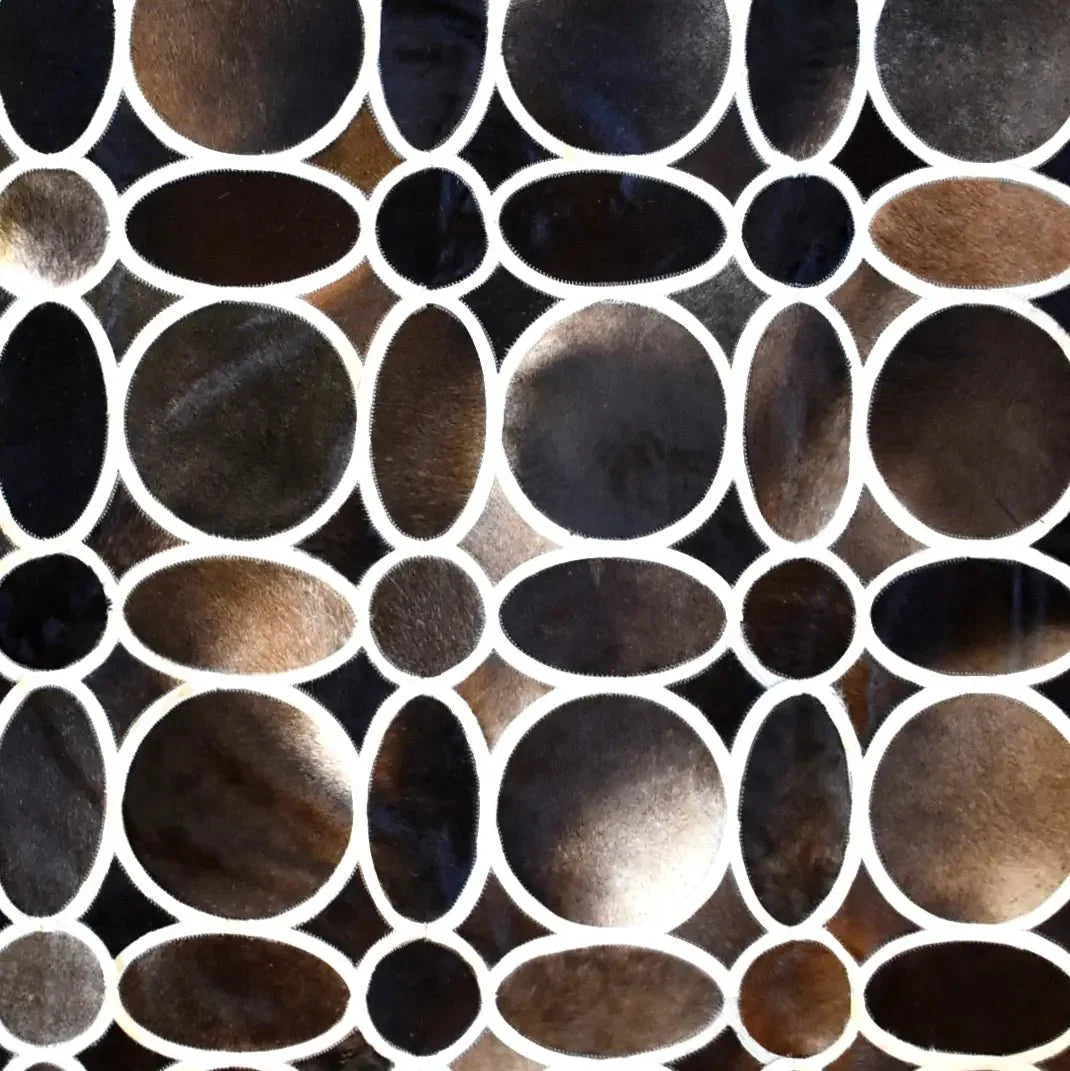 FLOWER – Designer Cowhide Carpet for Bedrooms