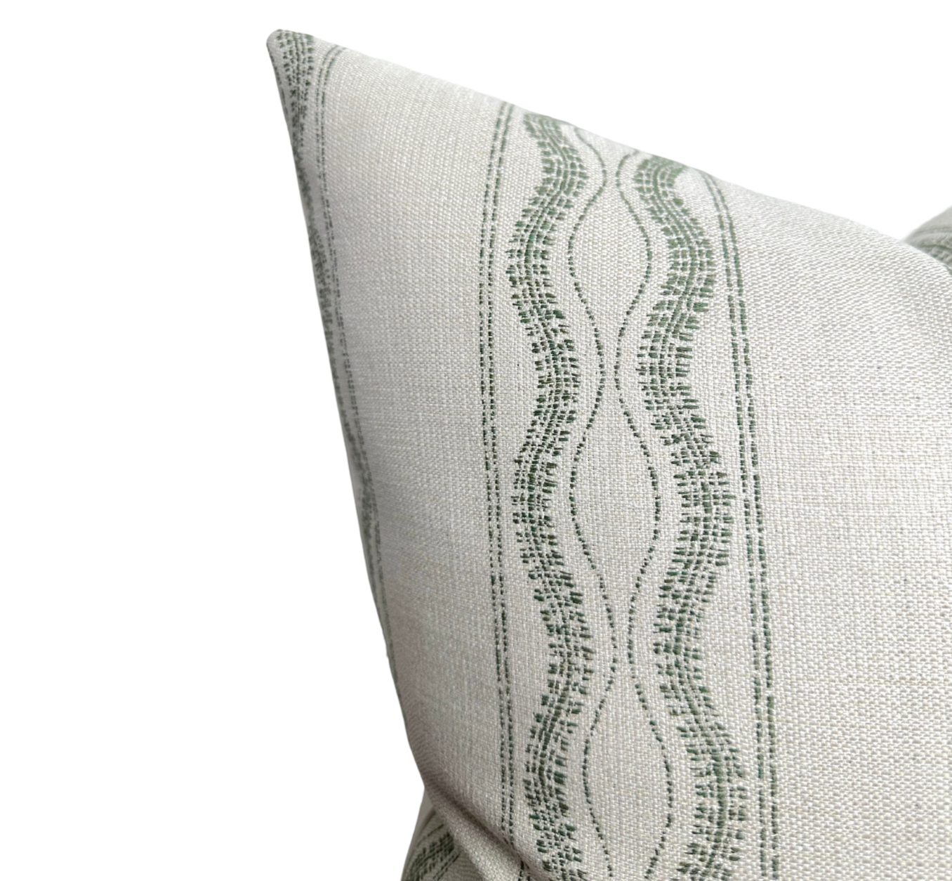 Zanzibar Outdoor Pillow Cover in Moss, Indoor/Outdoor Pillows, Peter Dunham Textiles