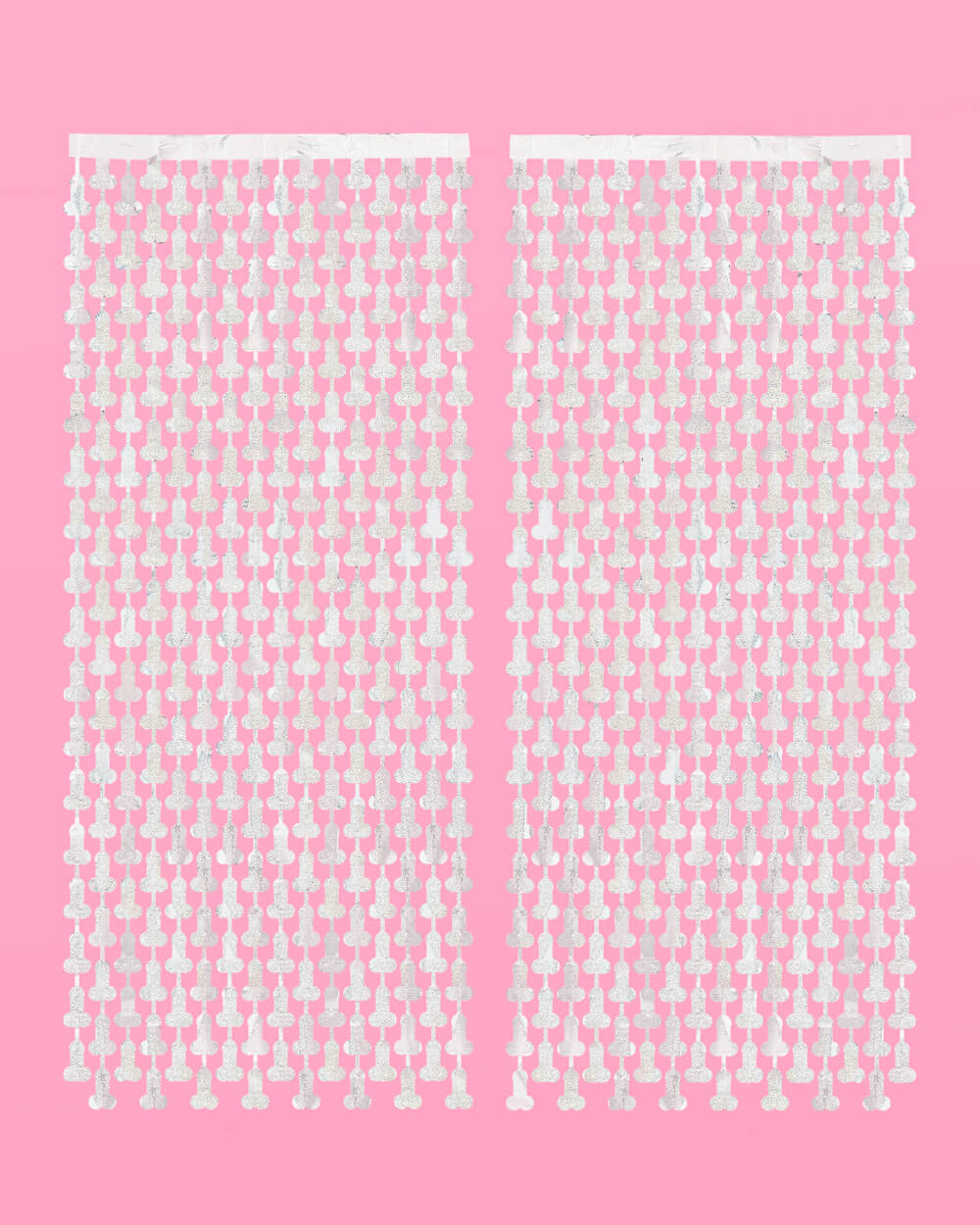 Penis Curtain Pack - iridescent foil curtains