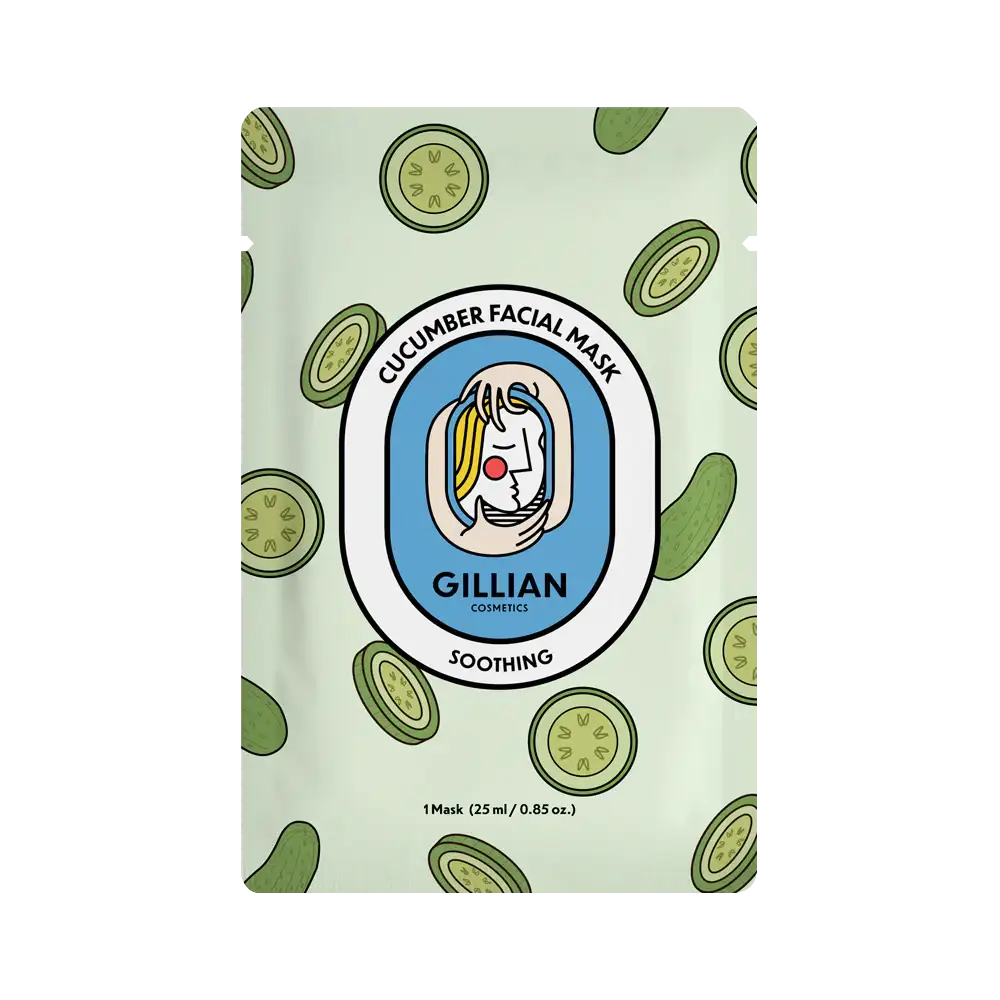 Gillian Cosmetics Cucumber (Soothing) Sheet Mask