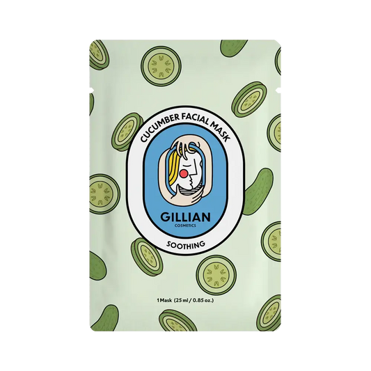 Gillian Cosmetics Cucumber (Soothing) Sheet Mask