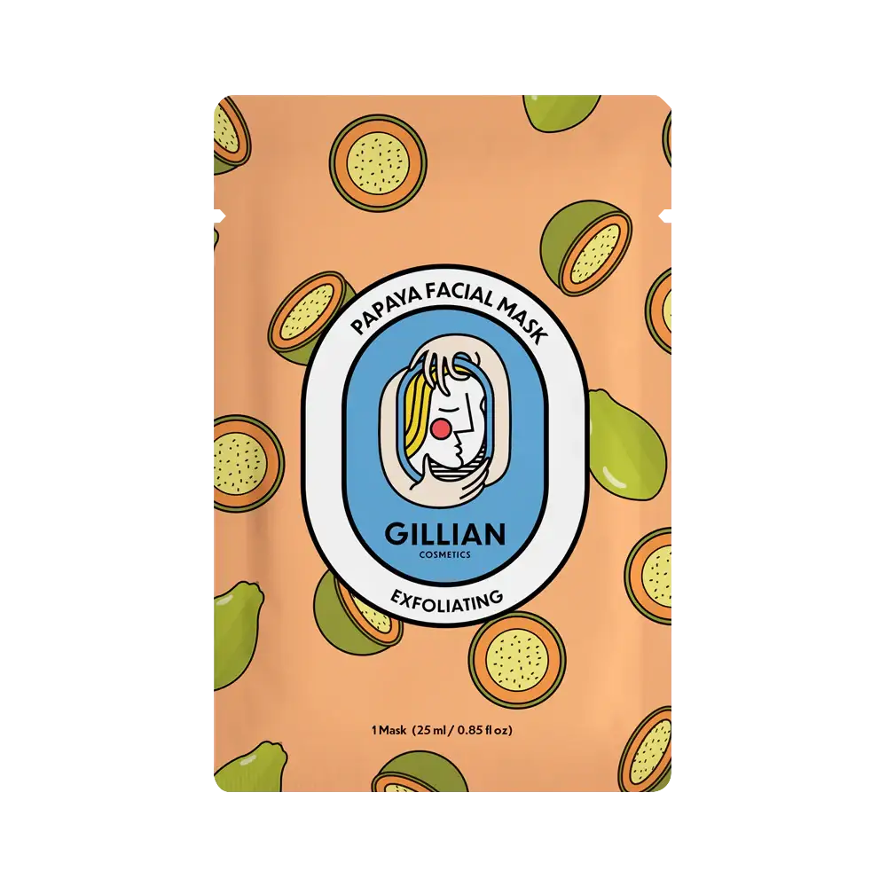 Gillian Cosmetics Papaya (Exfoliating) Sheet Mask