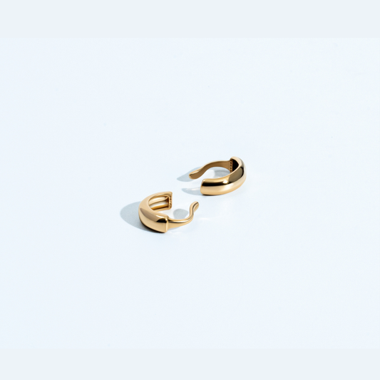Gabrielle Thin Sculptural Ear Cuff