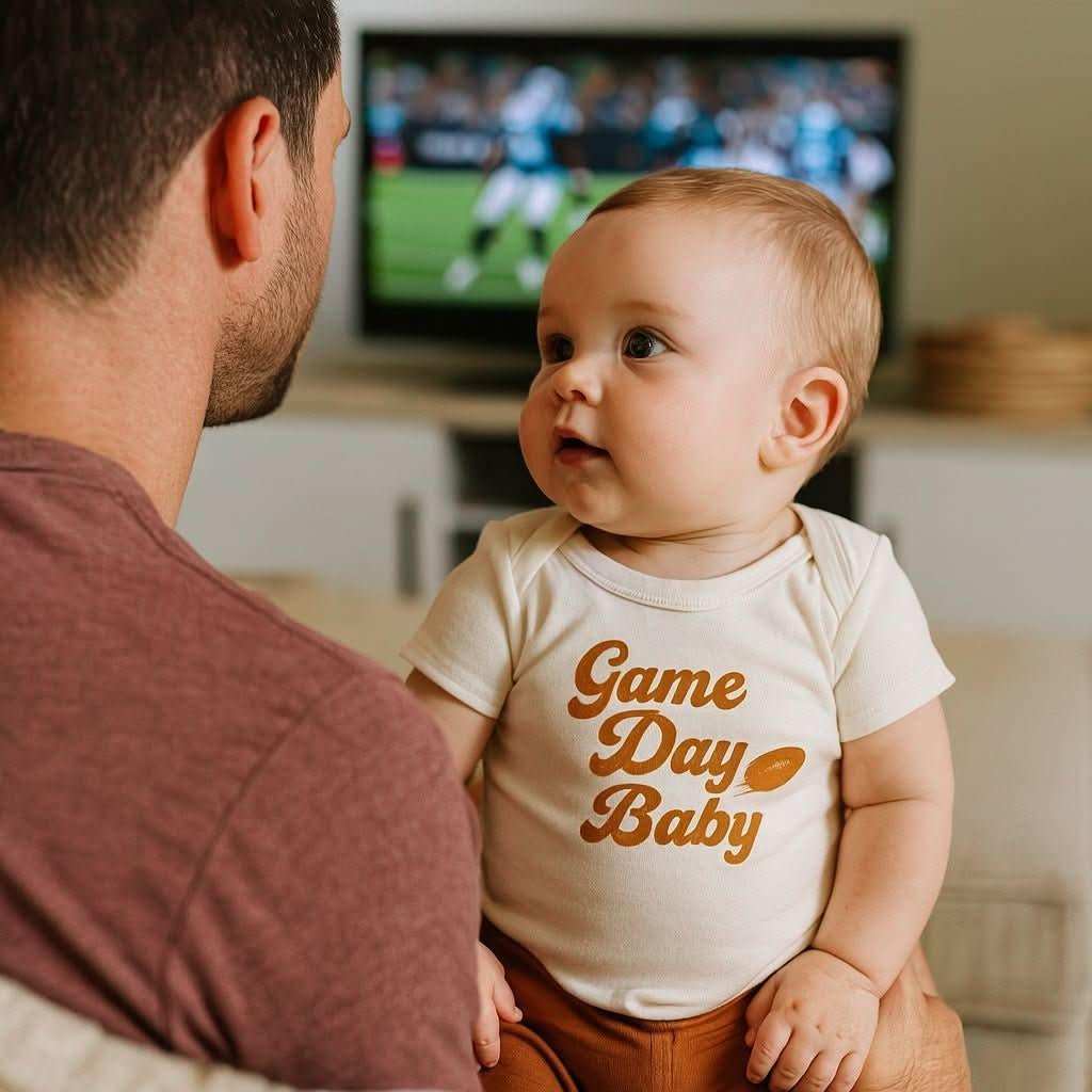 graphic bodysuit | Game Day Baby