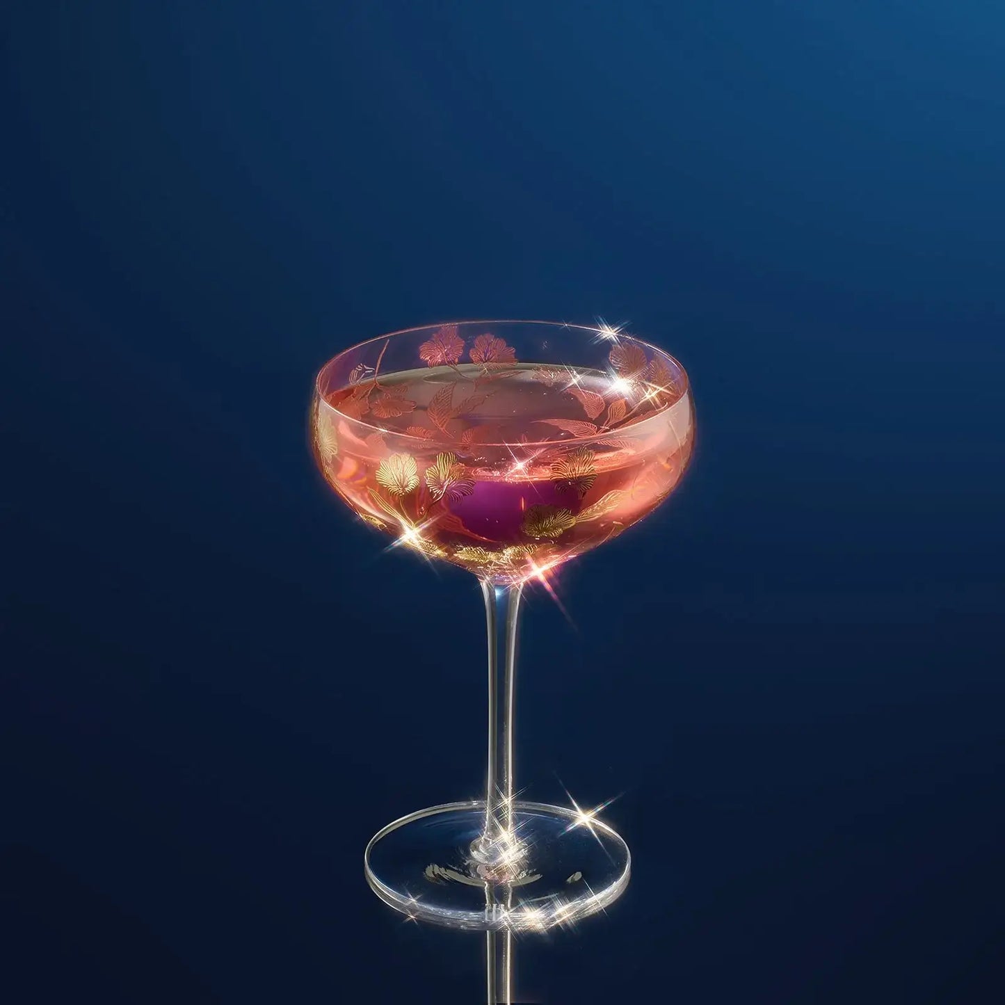 Trevi Champagne Coupe, Cocktail Glassware, Set of 2