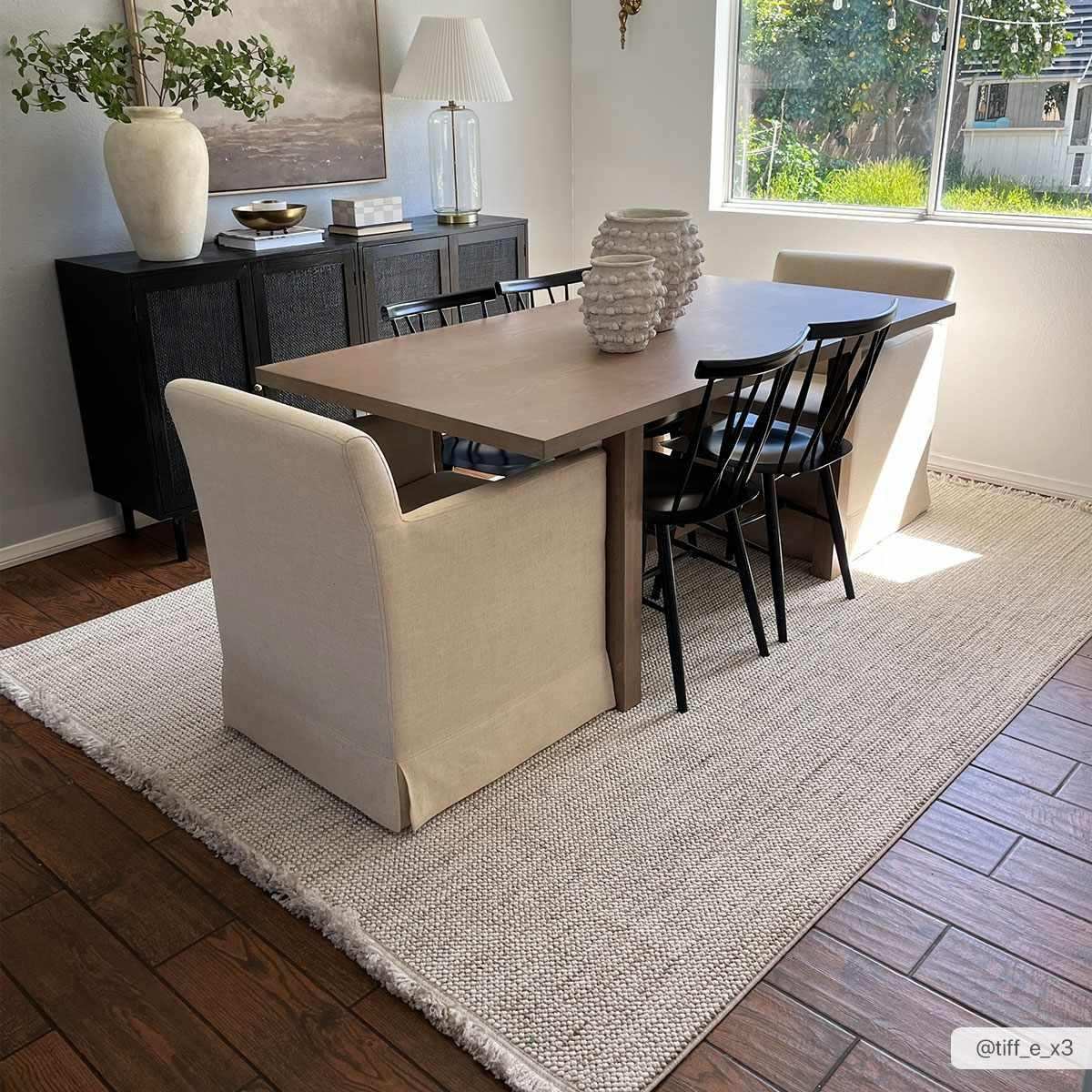 Gowan Beige Area Rug