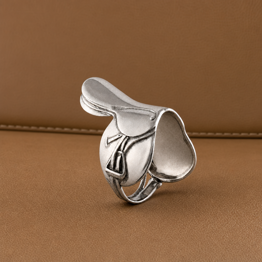 English Saddle Napkin Rings