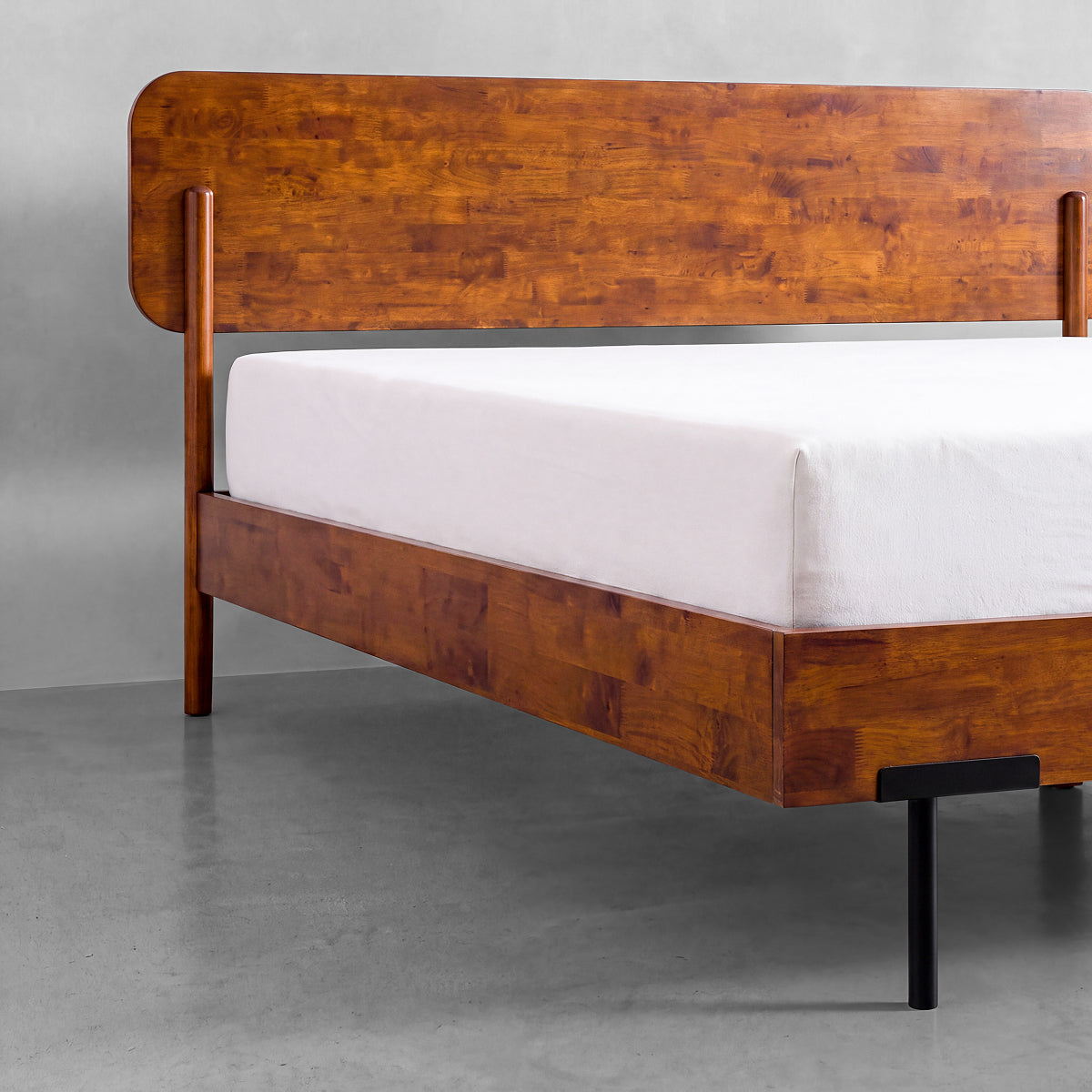 Frida Solid Wood Bed Frame
