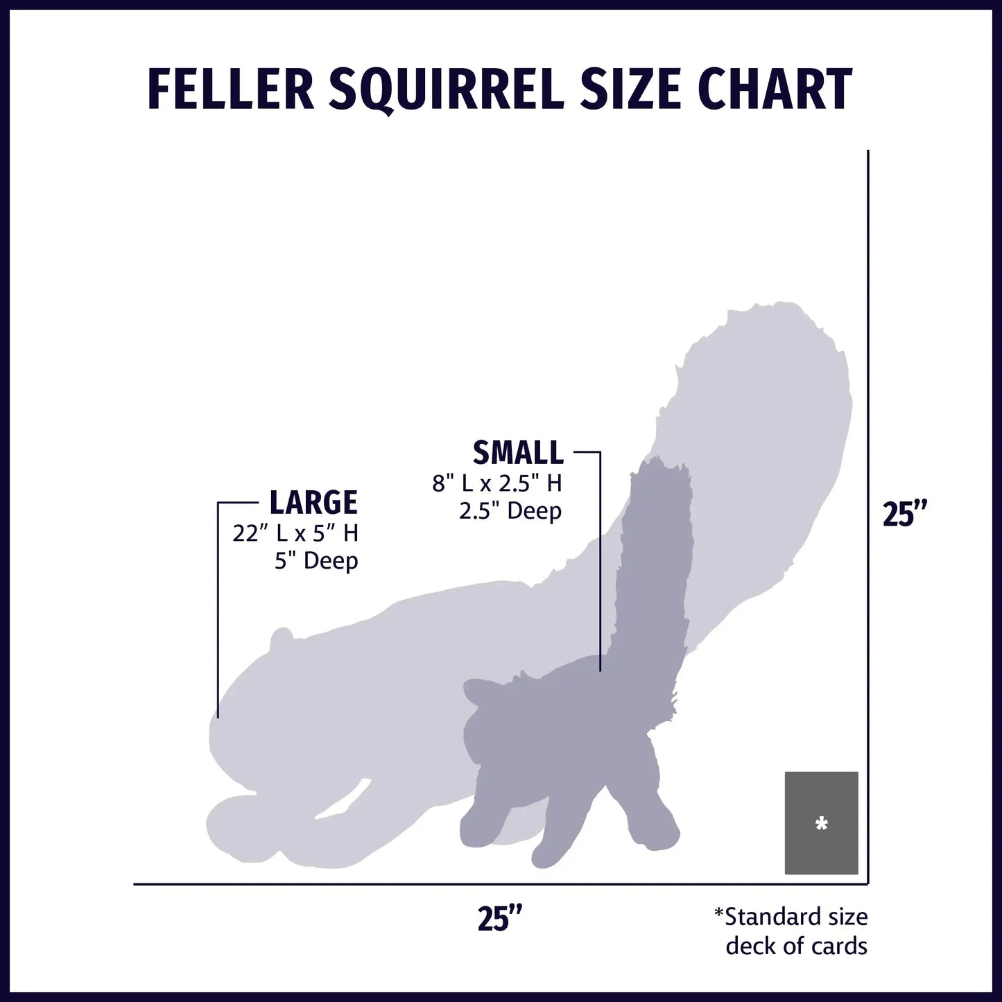 Feller Squirrel Plush Dog Toy