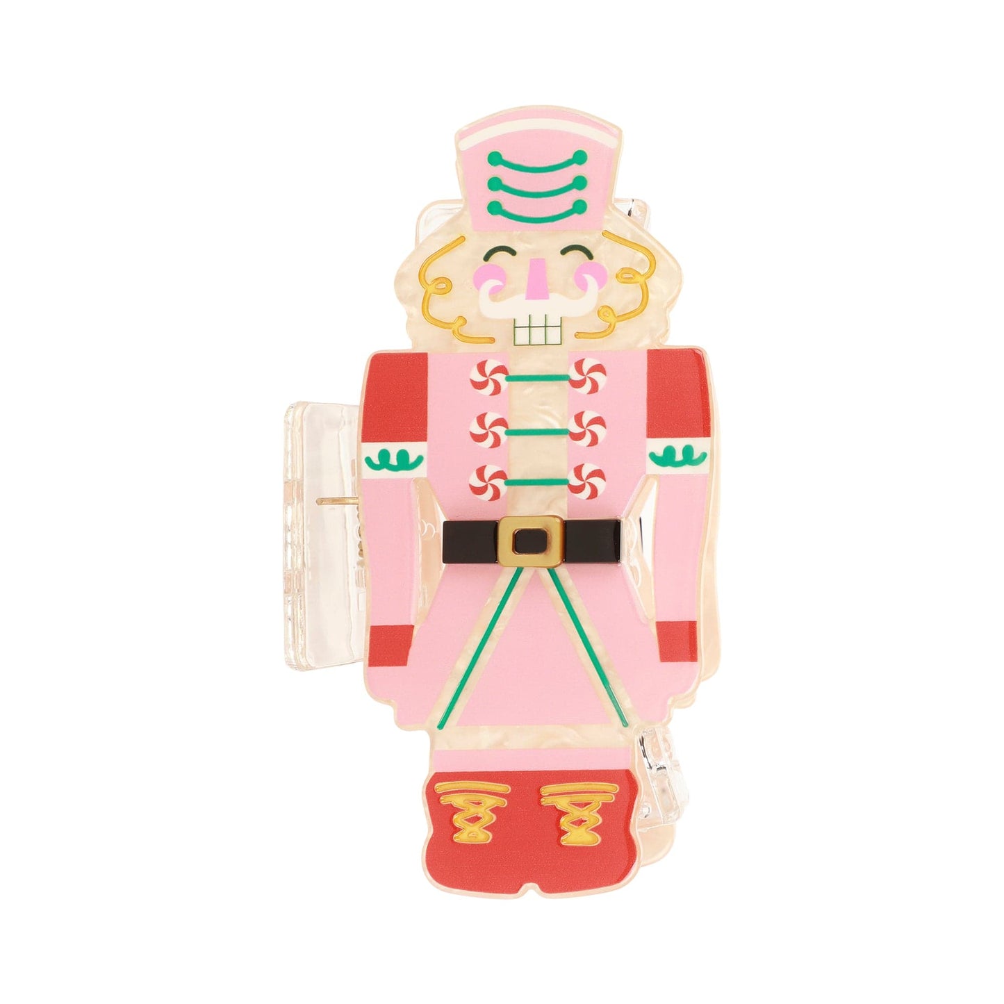 Nutcracker Holiday Hair Claw Clip
